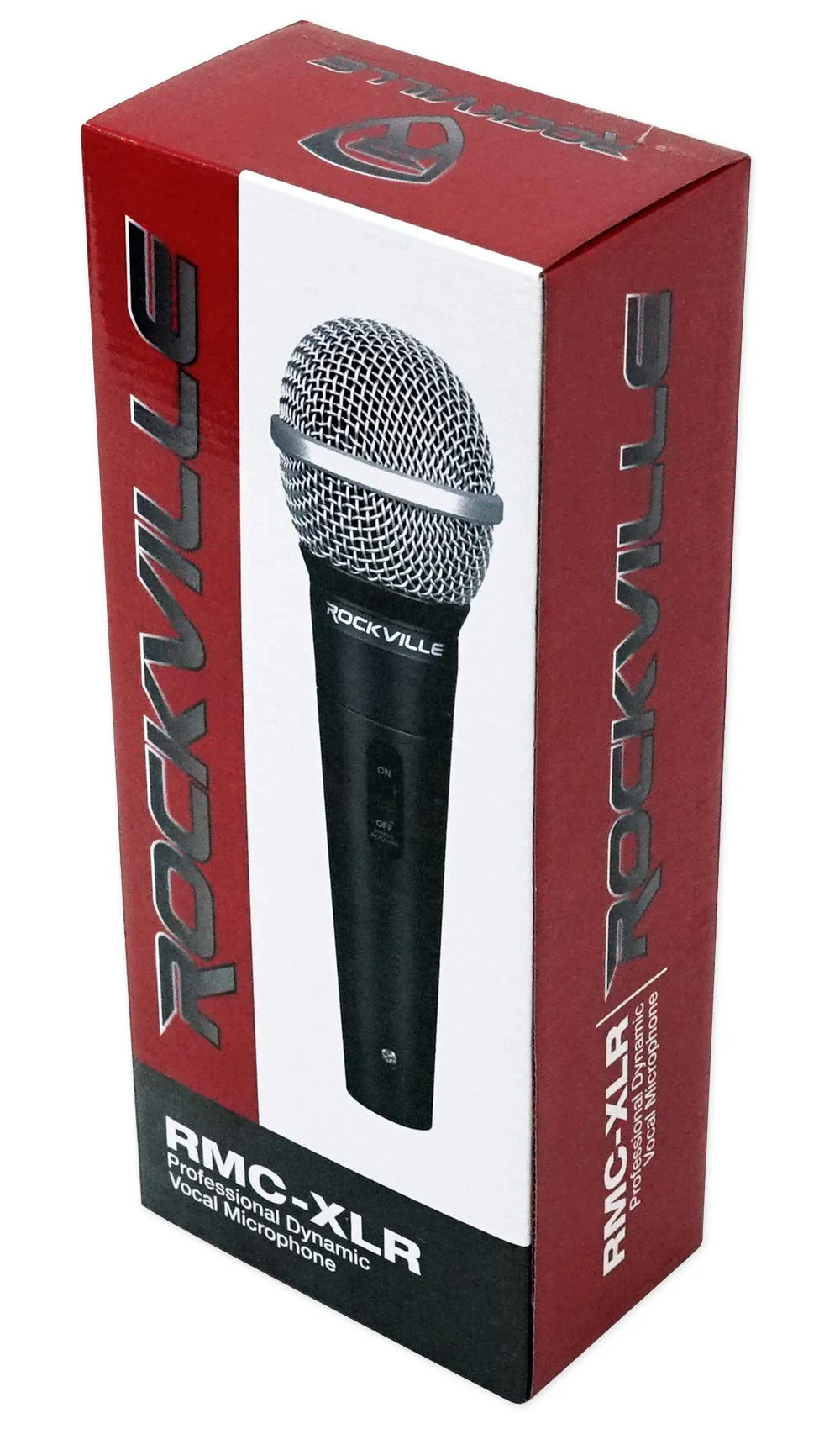 Rockville RMC-XLR Wired Dynamic Microphone, Full Metal Body, M-56 Cartridge, (2) 10 Ft OFC Cables, Mic Clip & Case, for DJs, Karaoke, and Live Performances - Image 8
