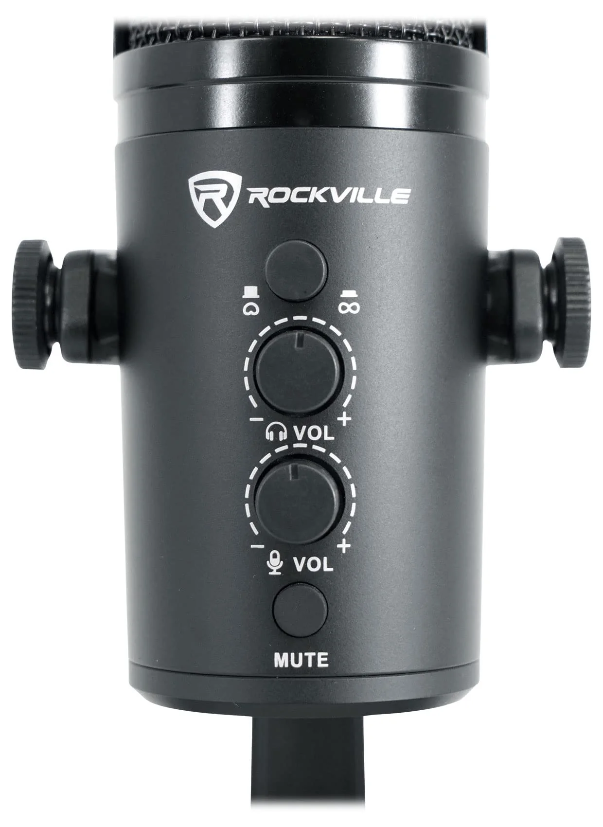 Rockville Rock-Stream PRO Dual Pattern USB Microphone, 24-Bit/192kHz, Cardioid/Bi-Directional, LED Clipping Indicator, Headphone Monitoring, for Gaming, Streaming, Podcasting - Image 8