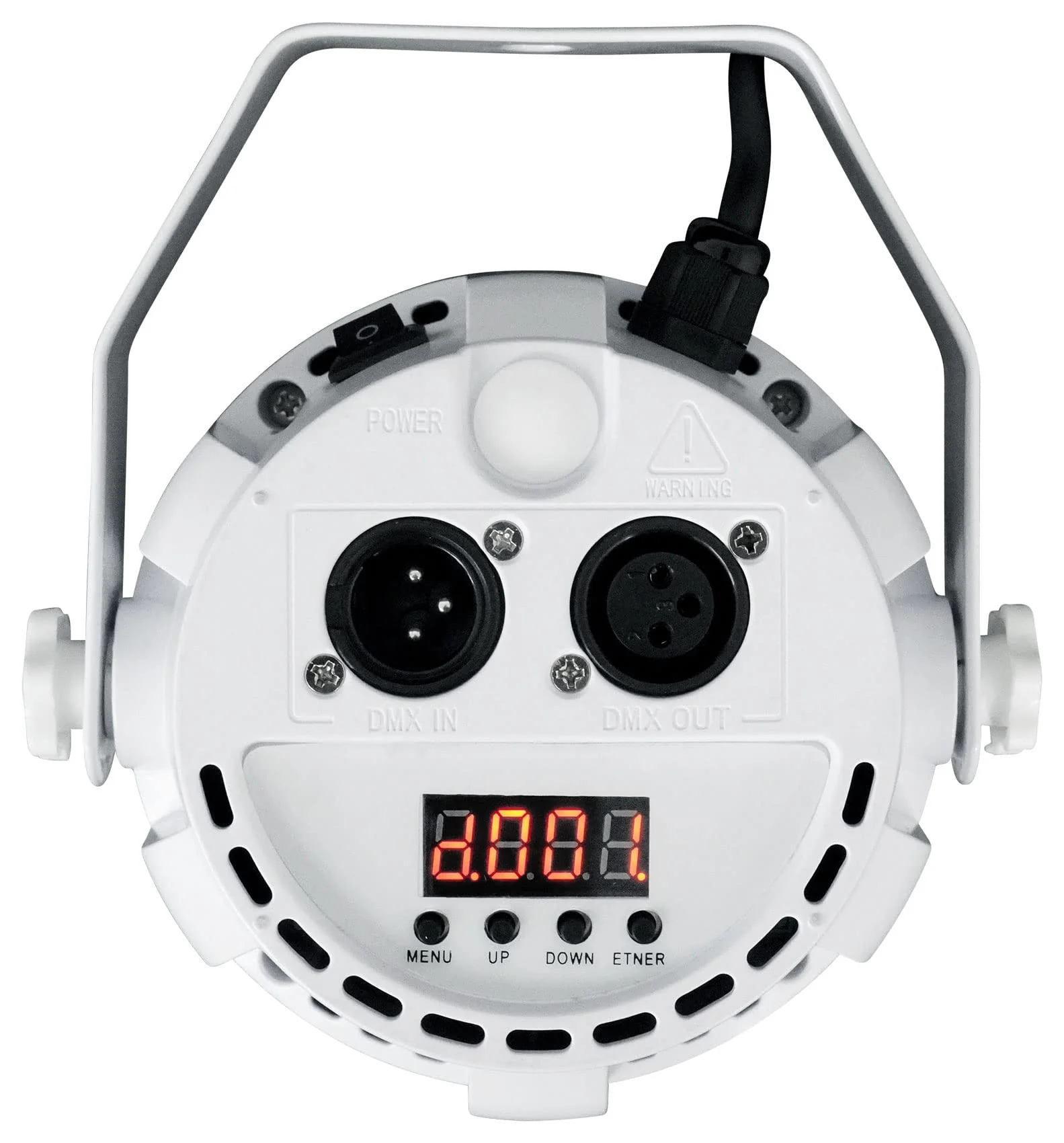 Rockville RockPAR TRI White Compact LED Par Can Light, RGB, 12 Tri-Color LEDs, DMX, Auto/Sound/Master-Slave Modes, Adjustable Beam, Wireless Remote, for DJs and Events - Image 6
