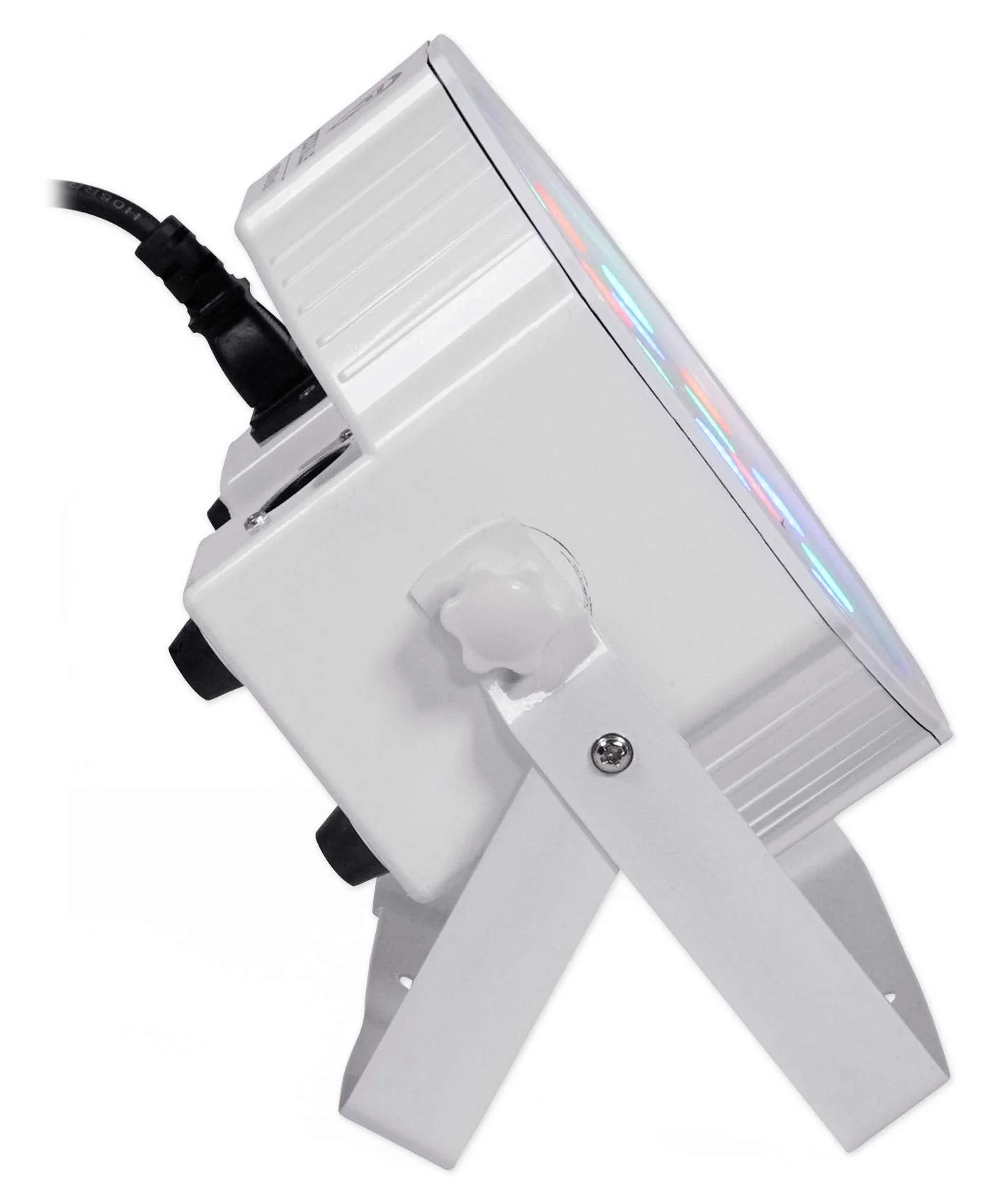 Rockville RockPAR50 White Compact 24W LED RGB Par Can DJ/Club/Stage Wash Light, DMX Control, Daisy-Chain Power, Sound-Activated, for Parties, Weddings, and Live Performances - Image 4