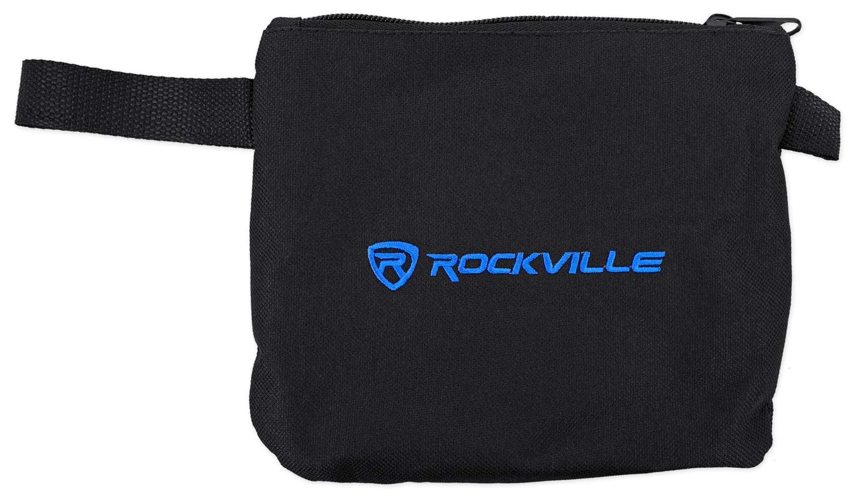 Rockville RSC5B Universal Black DJ Scrim Cloth Cover for X Stand, 360-Degree Coverage, Wrinkle-Resistant, Machine Washable, Perfect for Mobile DJs and Event Performers - Image 3