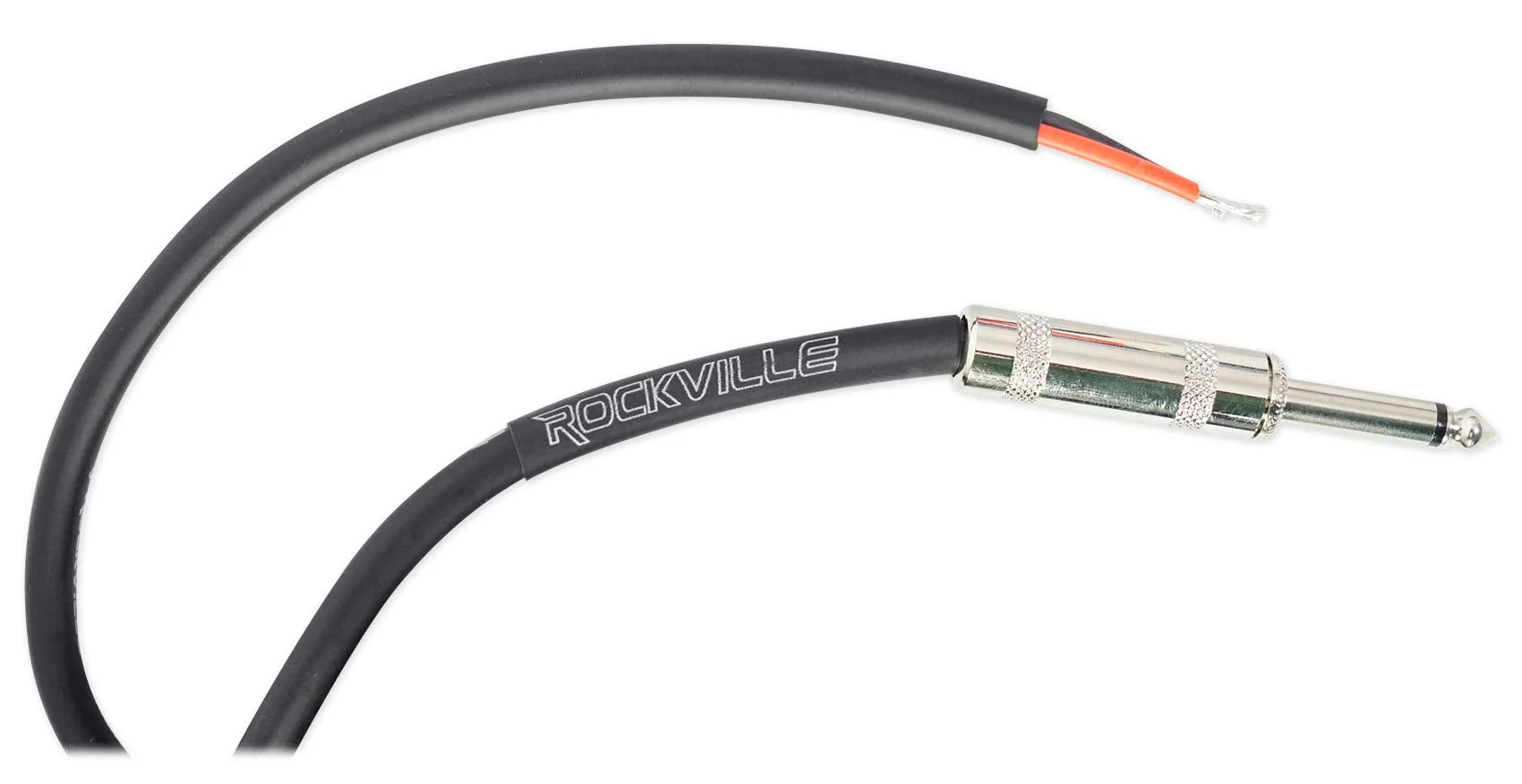 Rockville RTSBW20 16 AWG 1/4" TS to Bare Wire Speaker Cable, 20 Ft, 100% Copper, Durable PVC Jacket, Flexible Design, High-Performance Audio for Home Theater and Studio - Image 5