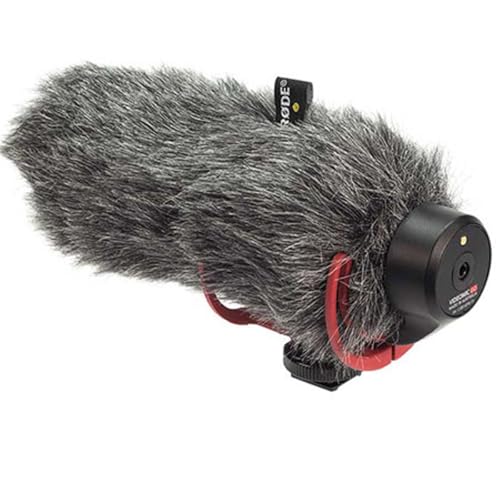 Rode DDC-GO DeadCat Go Artificial Fur Microphone Wind Shield for VideoMic GO, Black - Image 2