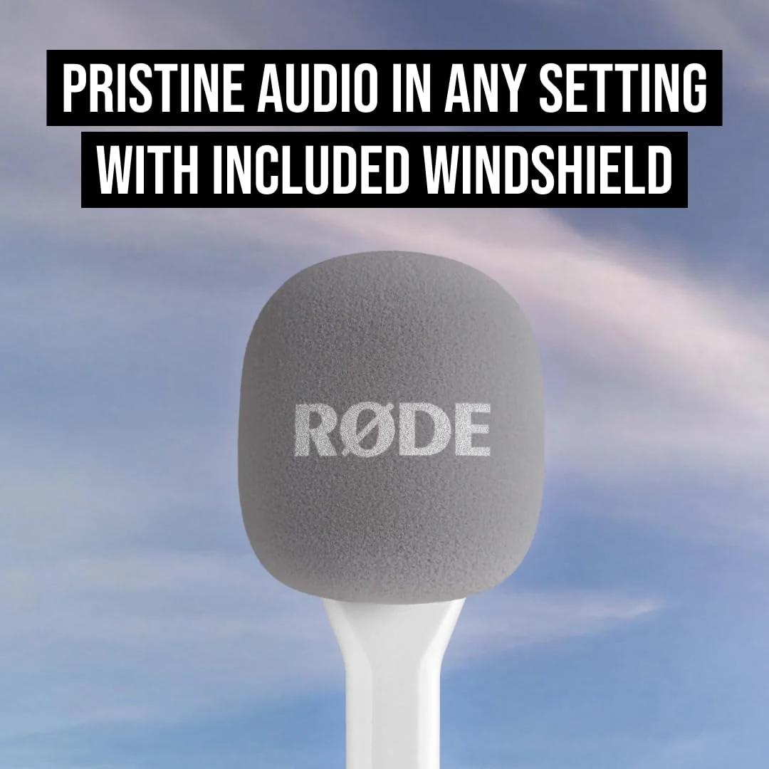 RØDE Interview GO Handheld Adaptor for RØDE Wireless Microphones (White) White - Image 4
