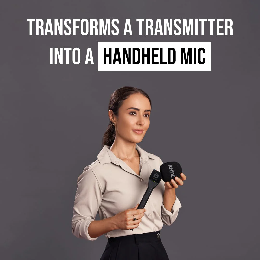 RØDE Interview GO Handheld Adaptor for The Wireless Range, Including Wireless PRO, Wireless GO II, and Wireless ME - Image 2