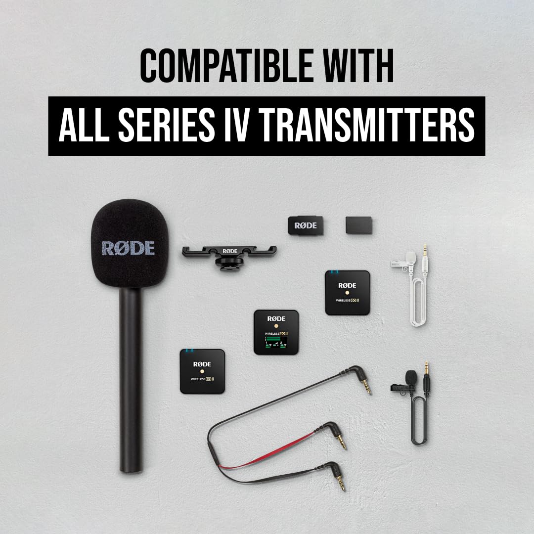 RØDE Interview GO Handheld Adaptor for The Wireless Range, Including Wireless PRO, Wireless GO II, and Wireless ME - Image 3