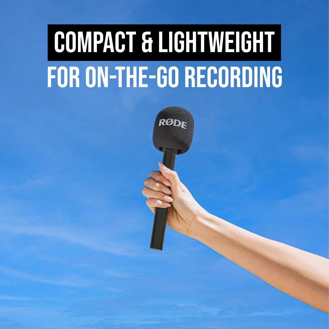 RØDE Interview GO Handheld Adaptor for The Wireless Range, Including Wireless PRO, Wireless GO II, and Wireless ME - Image 4