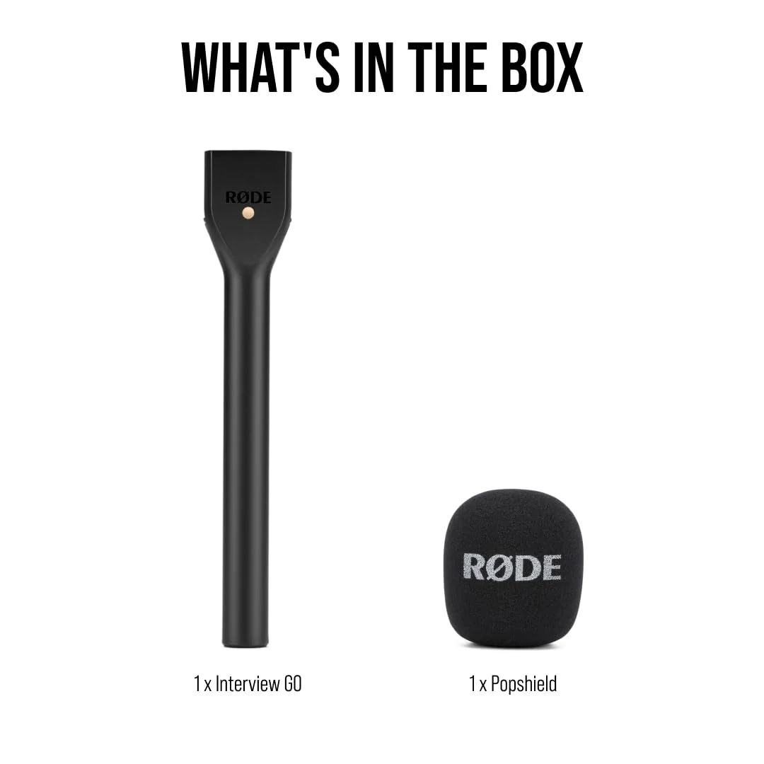 RØDE Interview GO Handheld Adaptor for The Wireless Range, Including Wireless PRO, Wireless GO II, and Wireless ME - Image 6