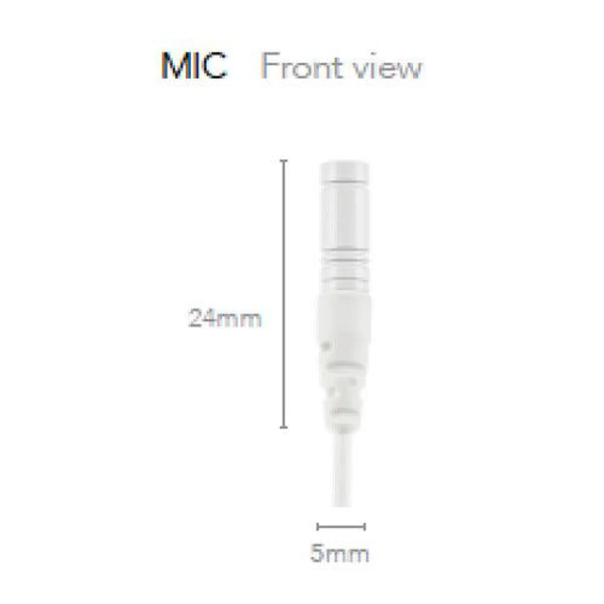 RØDE Lavalier GO Professional-Grade Wearable Microphone, White, (LAVGOW) - Image 3