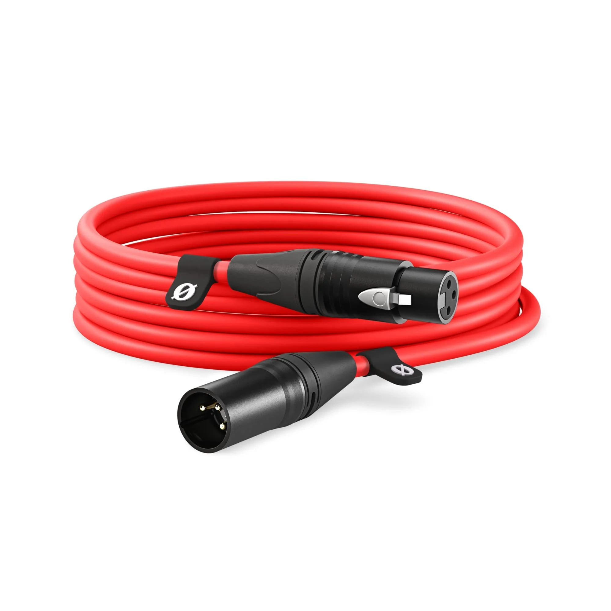 RØDE XLR-3 Premium XLR Cable (3m, Red) 3M - Image 4