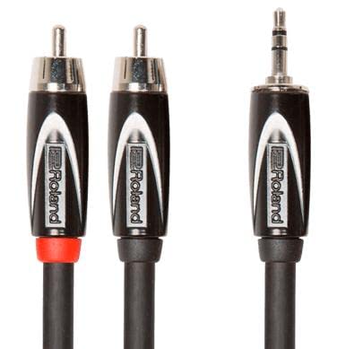 Roland Interconnect Cable 3.5mm TRS to Dual RCA - 3m - 10 Foot (RCC-10-352RV2) - Image 2