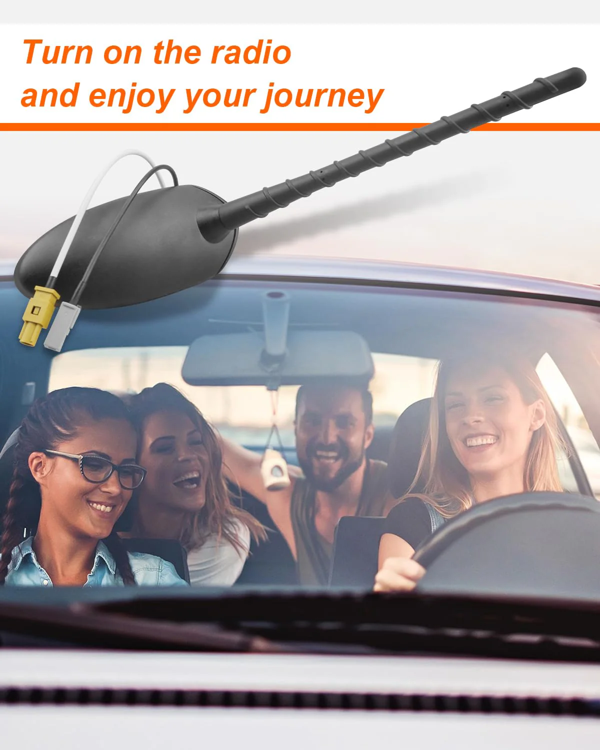 Roof Antenna & Base Fit for Kia Sorento 2011 2012 2013 2014 2015, Replace 96210-1u000 - Image 6