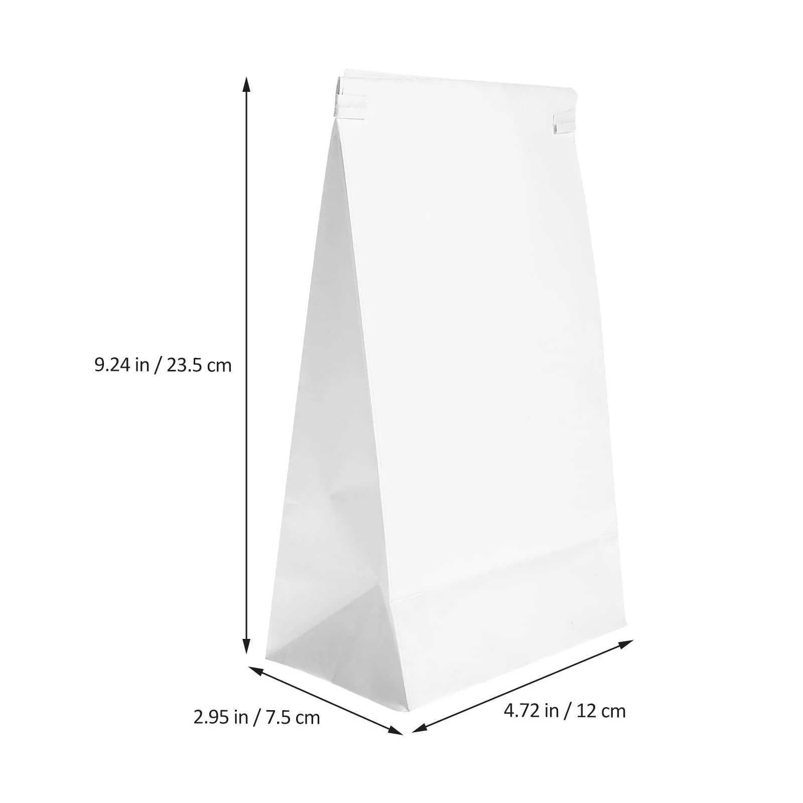 ROSENICE Pack of 25 Crushing Bags for Vomiting and Nausea (White) - Image 2