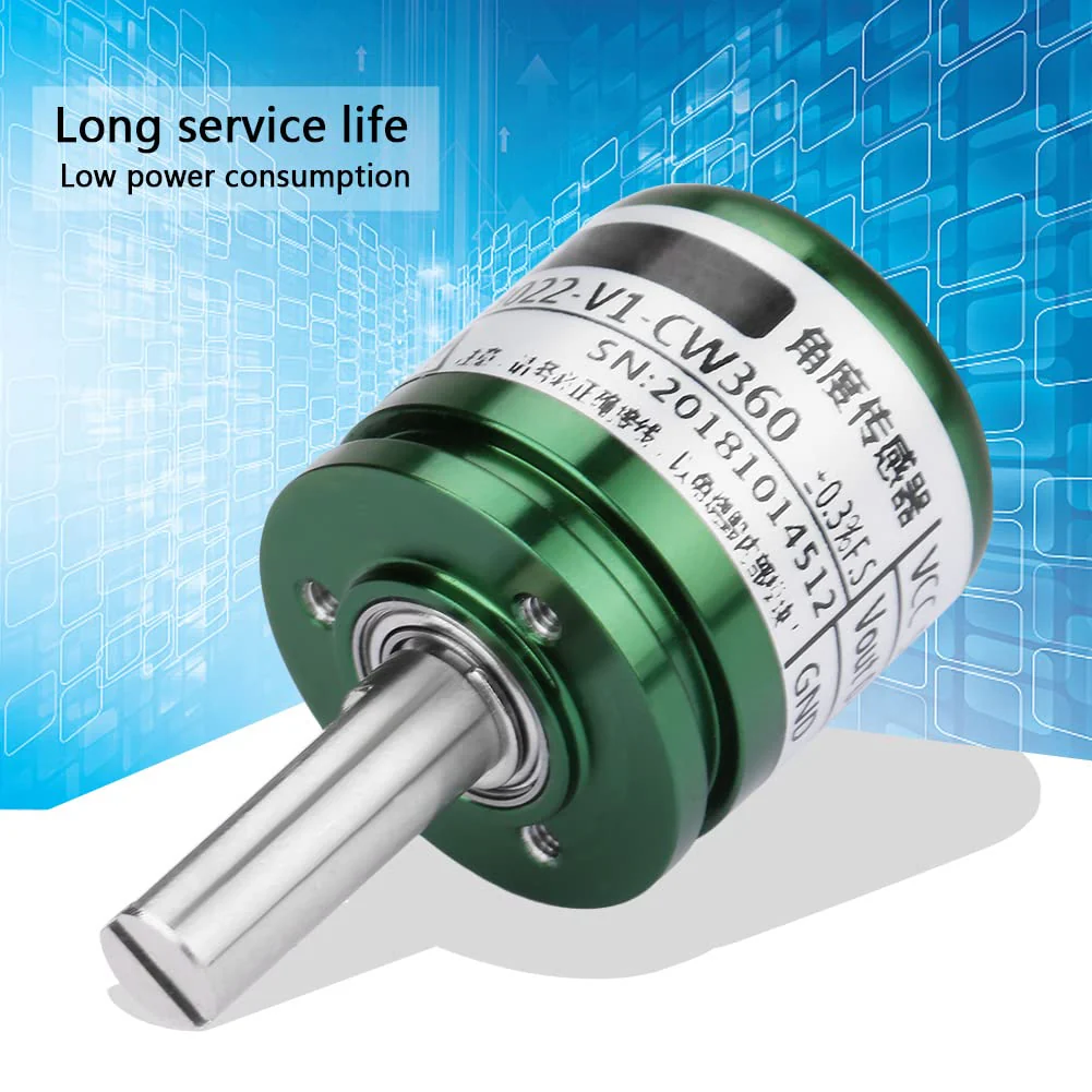Rotatable Hall Sensor, Rotating Hall Angle Sensor 0-360 Degrees 0.088° Resolution, 12 Bit Rotating Hall Sensor Hall Effect Sensors, Hall Effect Position Sensor, 0-5V Output Full Circle - Image 3