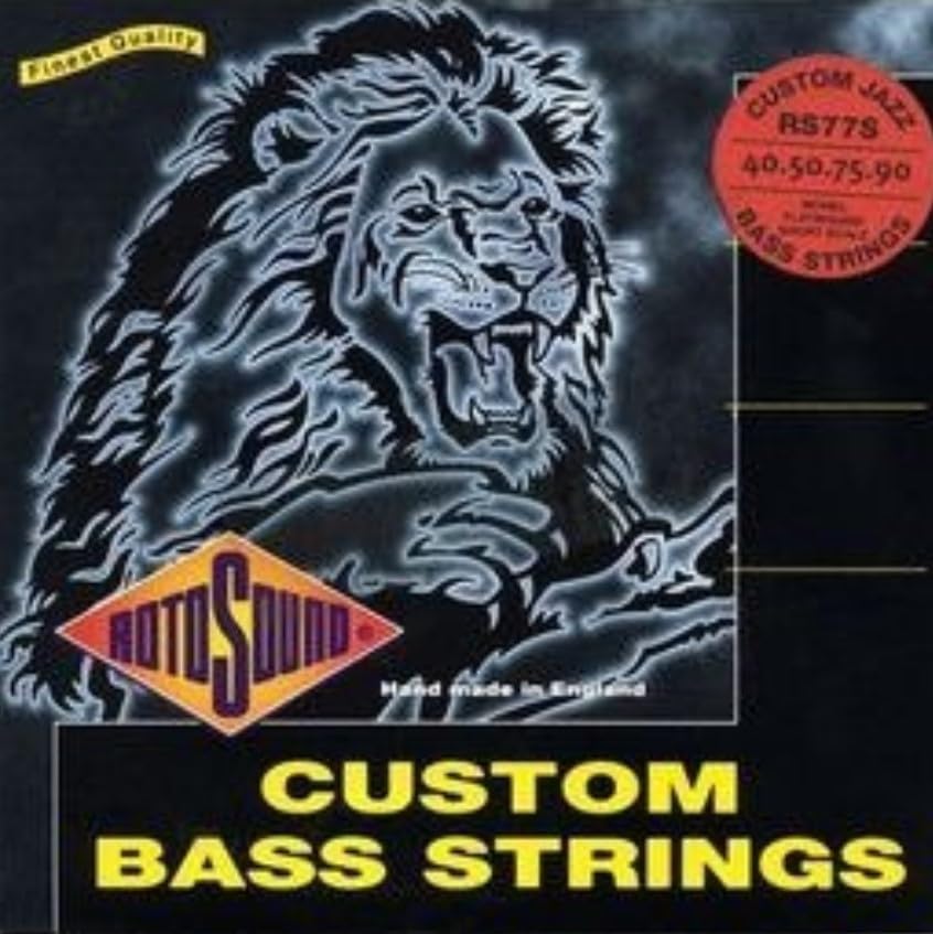 Rotosound RS77S Monel Flatwound Short-Scale Bass Guitar Strings (40 50 75 90) .040-.090 Standard Short Scale - Image 4