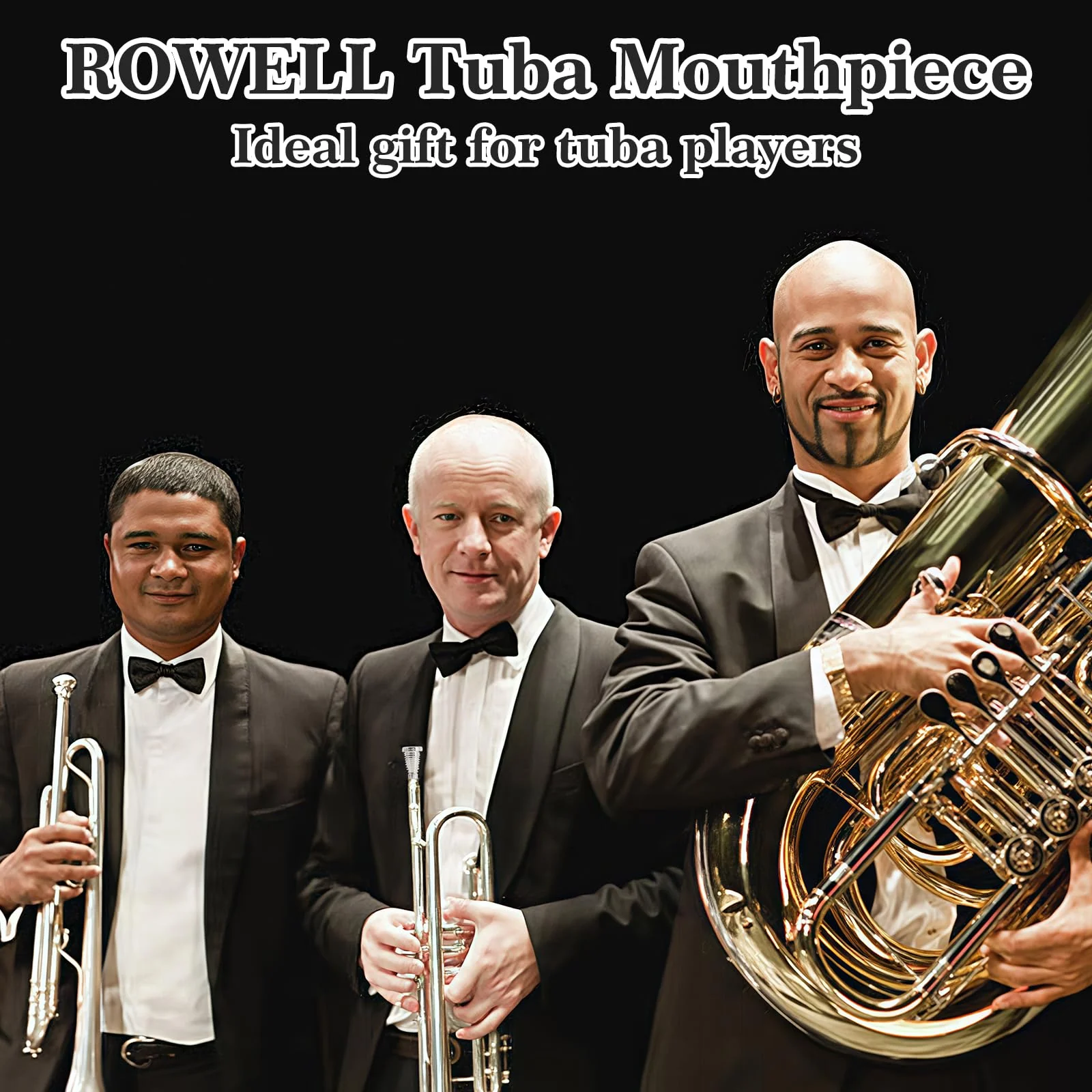 ROWELL Tuba Mouthpiece 67C4 Tuba Mouthpieces Brass Tuba Mouthpiece Sliver Plated Tuba Mouthpiece Compatible with Beginners and Professionals Tuba Accessories - Image 7