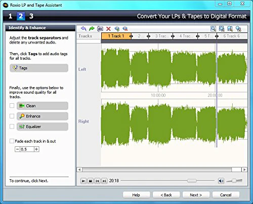 Roxio Easy LP to MP3 | LP and Cassette to CD or MP3 Audio Converter [PC Disc] - Image 3