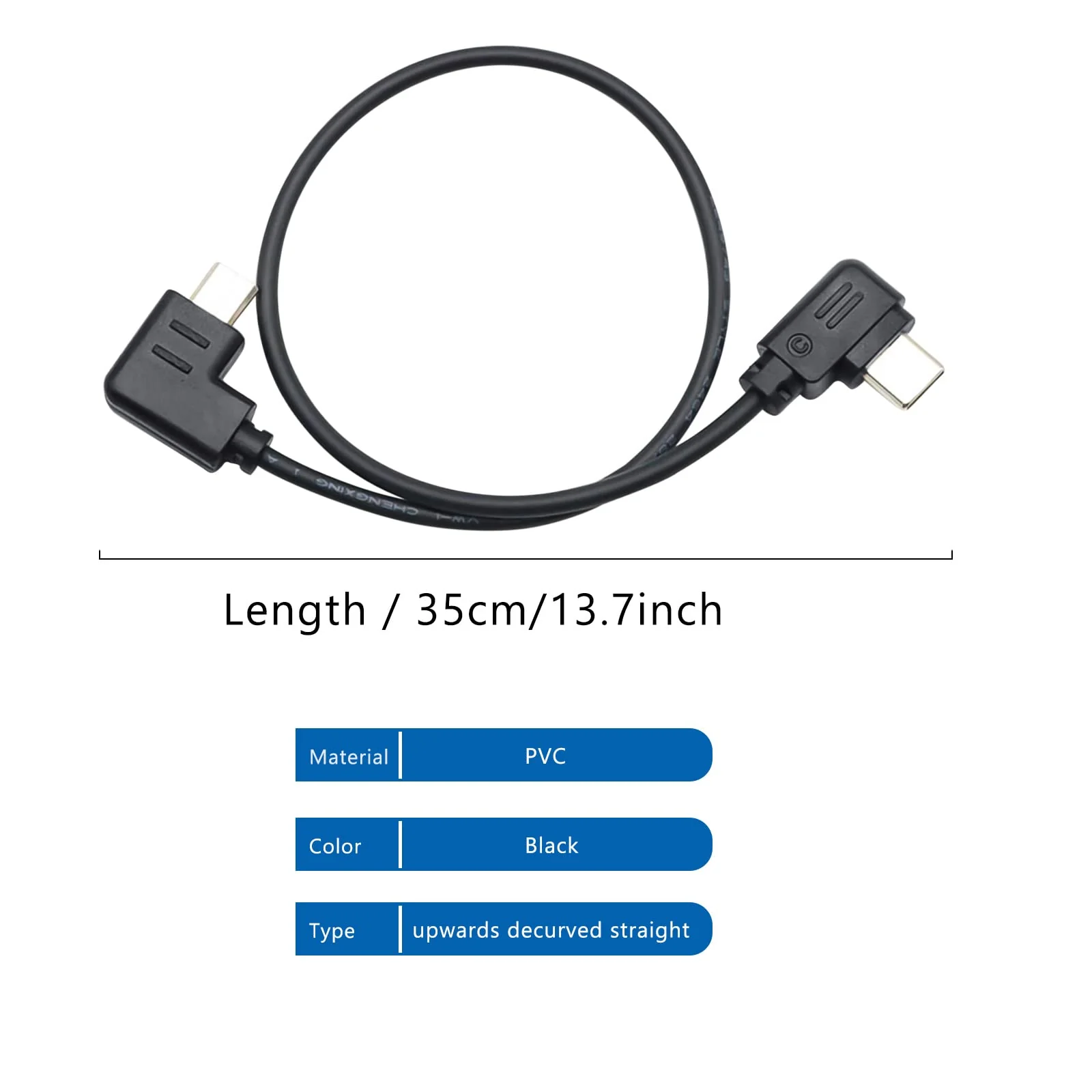 RSS Control Cable, USB-C to Multi-USB Multi-Camera Control Cable for DJI Ronin-SC to for Sony A9, A7, A7S, A7/A7S/A7R II, A7/A7R III 30cm (Upwards) - Image 2