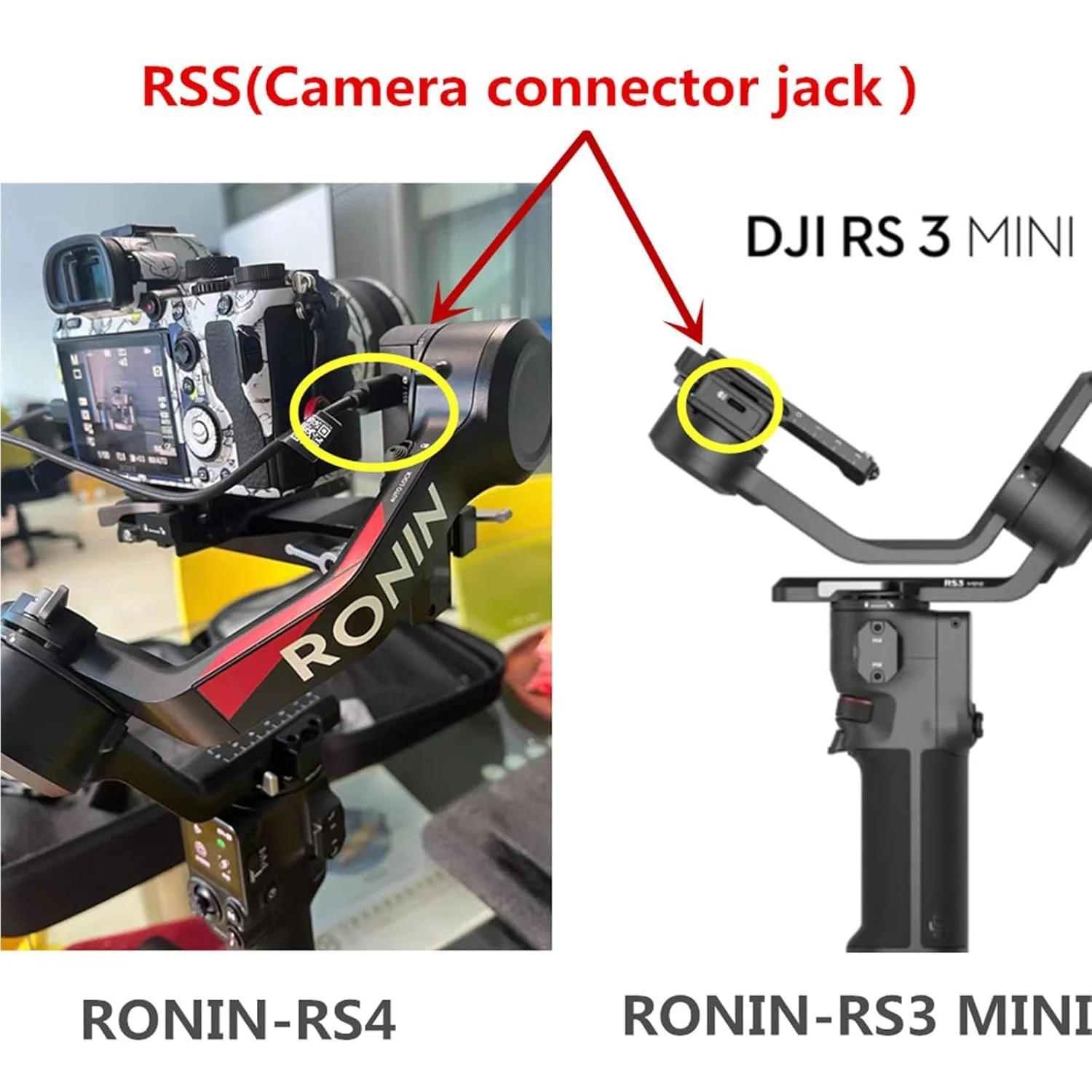 RSS-P Camera Shutter Release Cable for Panasonic GH5S, GH5, G9, Compatible with DJI Ronin Stabilizer, TRRS 2.5mm Remote Control for Photo and Video - Image 8