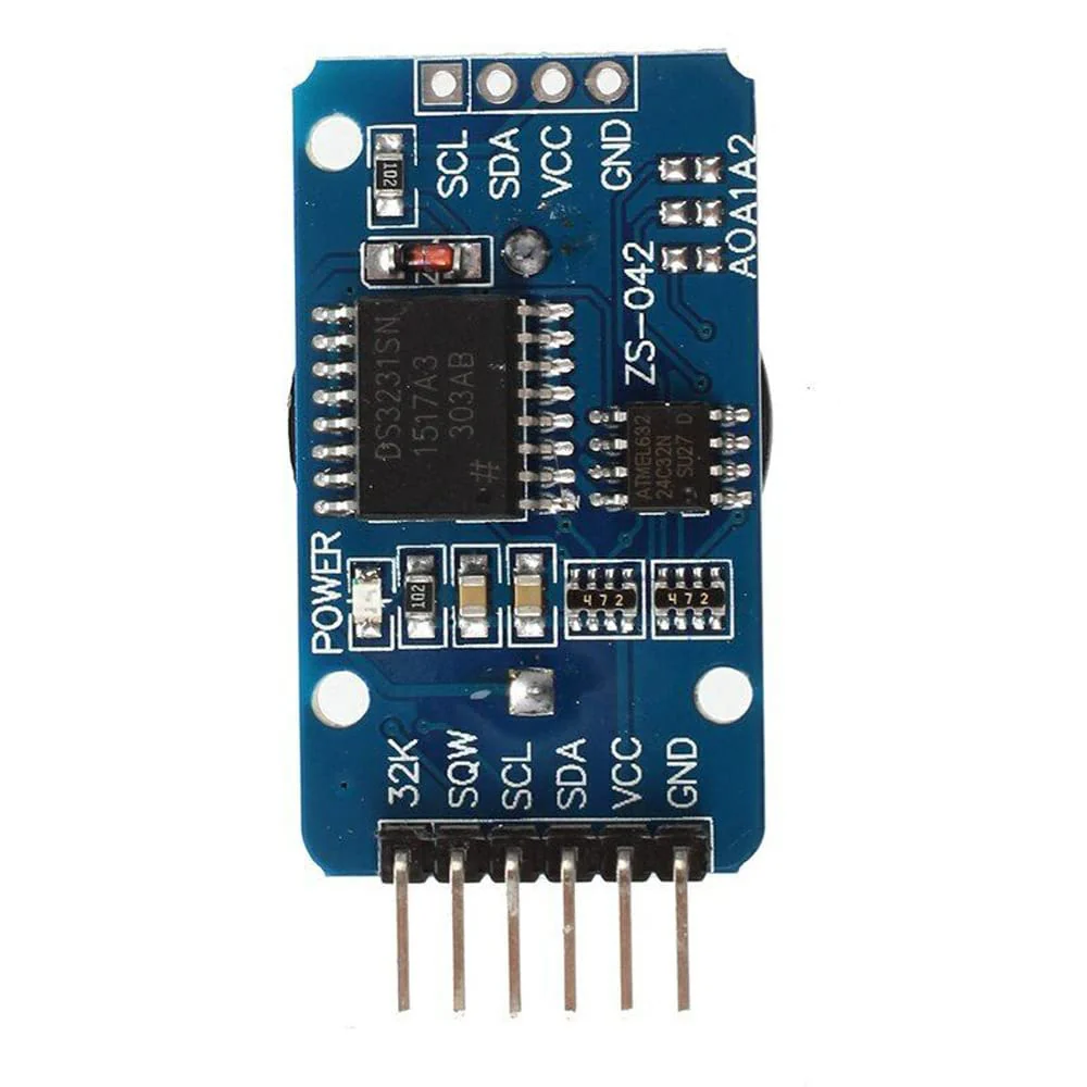 RTC DS-3231 I2C Real Time Clock Module AT-24C32 Real Time Clock Module Ard-uino Raspberry Pi without Battery - Image 4