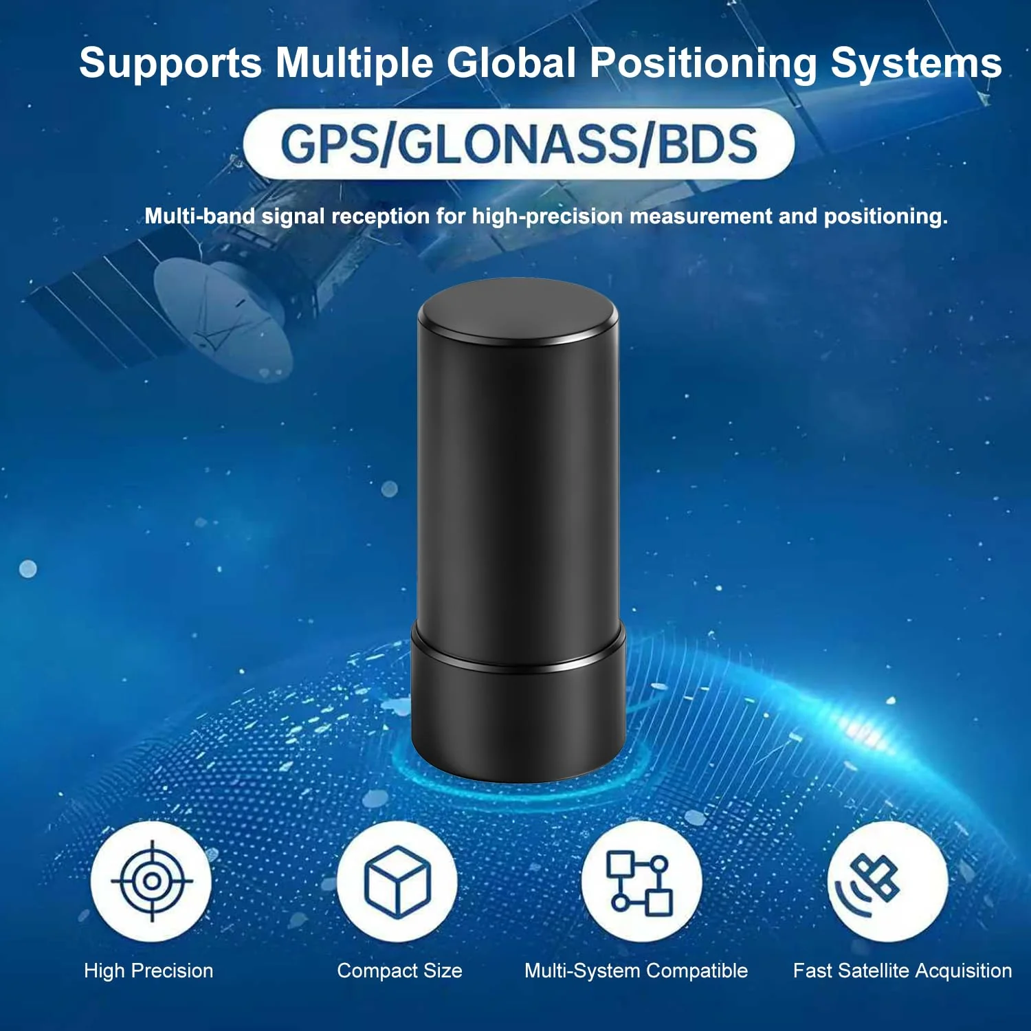 RTK GNSS Active Antenna High Precision Helix Positioning GPS GLONASS Beidou BDS Galileo Four-Star Multi-Frequency Antenna, Slinkdsco - Image 5