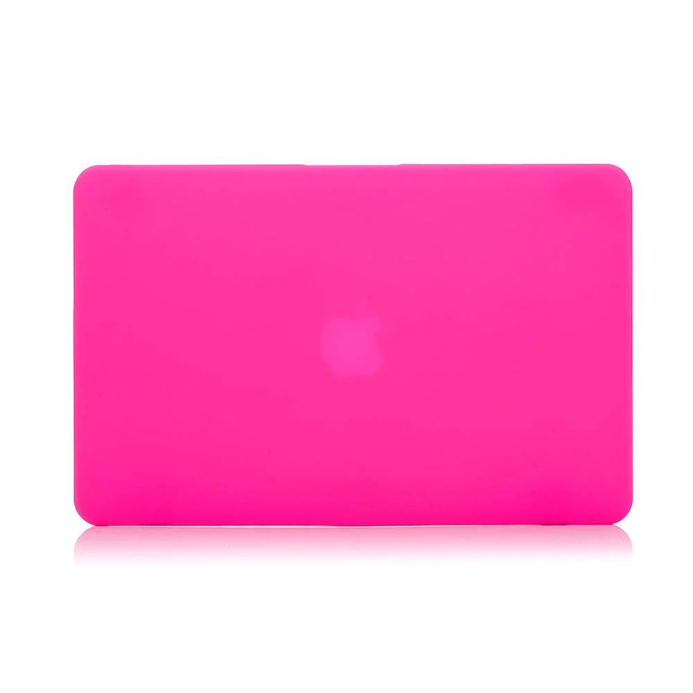 Ruban case for MacBook Air 13 Inch A2337 (M1) / A2179 / A1932 (2021 2020 2019 2018 Release) - Snap On Hard Shell Case Cover for MacBook Air 13 Retina Display with Touch ID, (Hot Pink) Hot Pink - Image 3