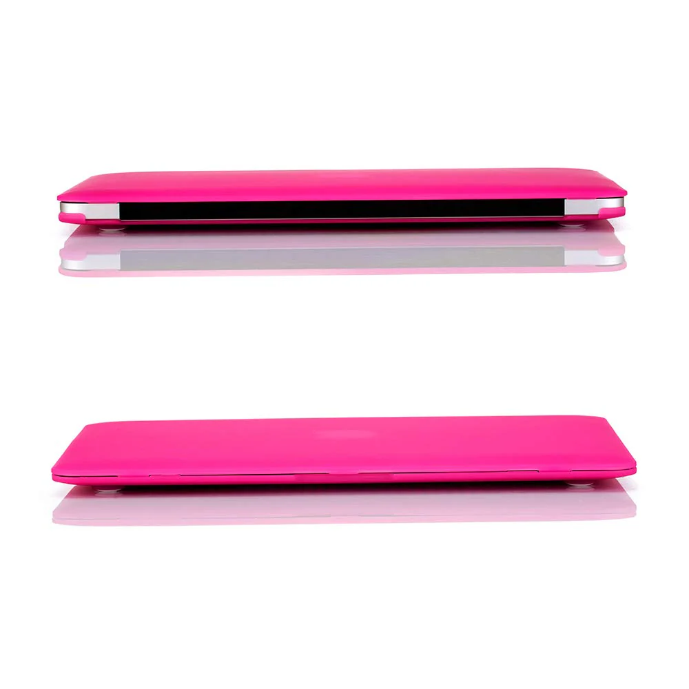 Ruban case for MacBook Air 13 Inch A2337 (M1) / A2179 / A1932 (2021 2020 2019 2018 Release) - Snap On Hard Shell Case Cover for MacBook Air 13 Retina Display with Touch ID, (Hot Pink) Hot Pink - Image 4