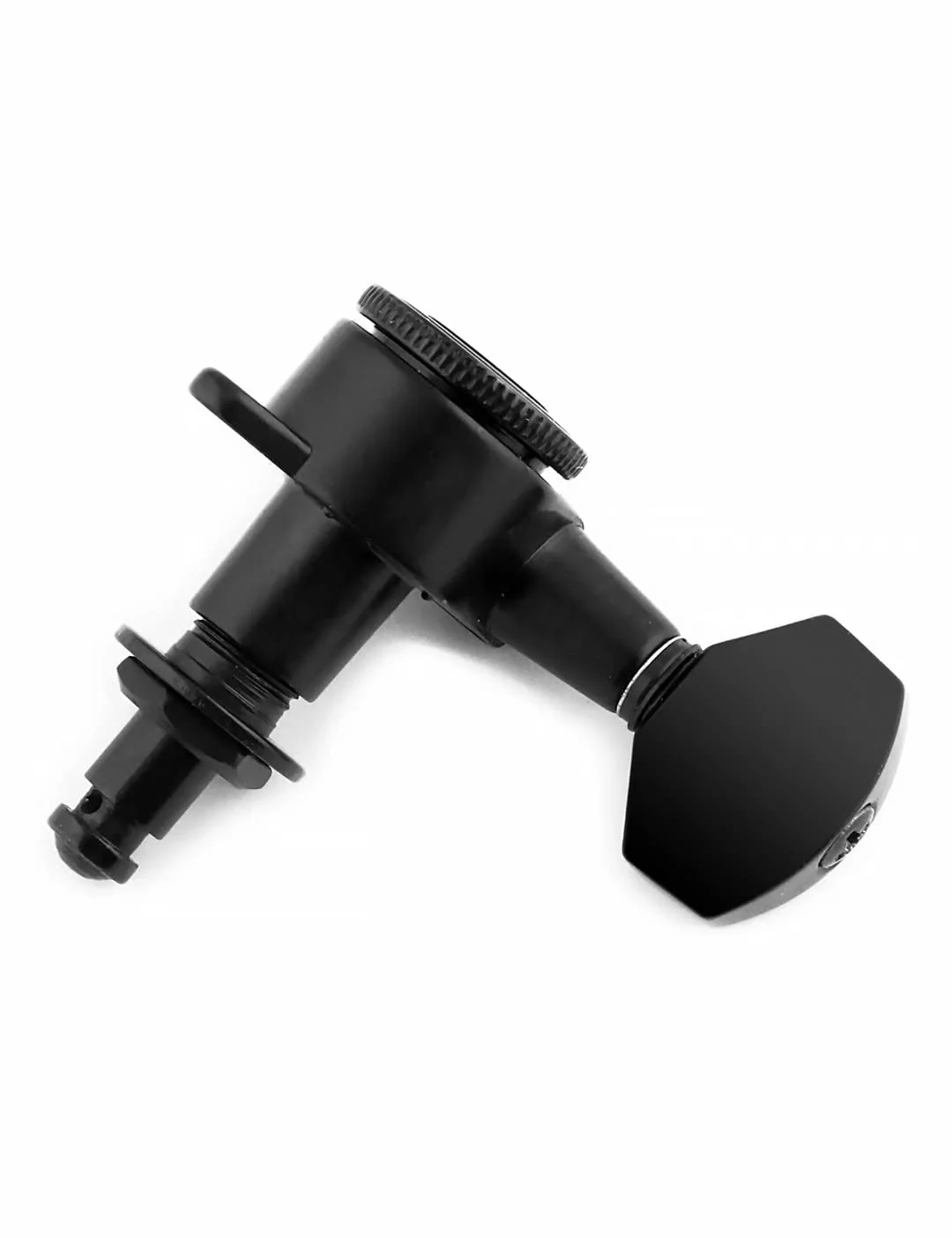 Rubatone Locking Guitar String Tuning Pegs Sealed Machine Heads Tuners Tuning Keys 6 In Line for Right Handed Electric Guitar or Acoustic Guitar Black. - Image 6