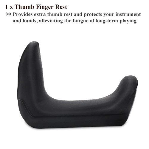 Rubber Clarinet Thumb Rest Cushion Protector 2pcs Comfortable Oboe Thumb Cushion 1.45-1.75cm Rubber Thumb Finger Rest Cushion for Oboe Clarinet Instruments(1.5mm+3.5mm) - Image 4