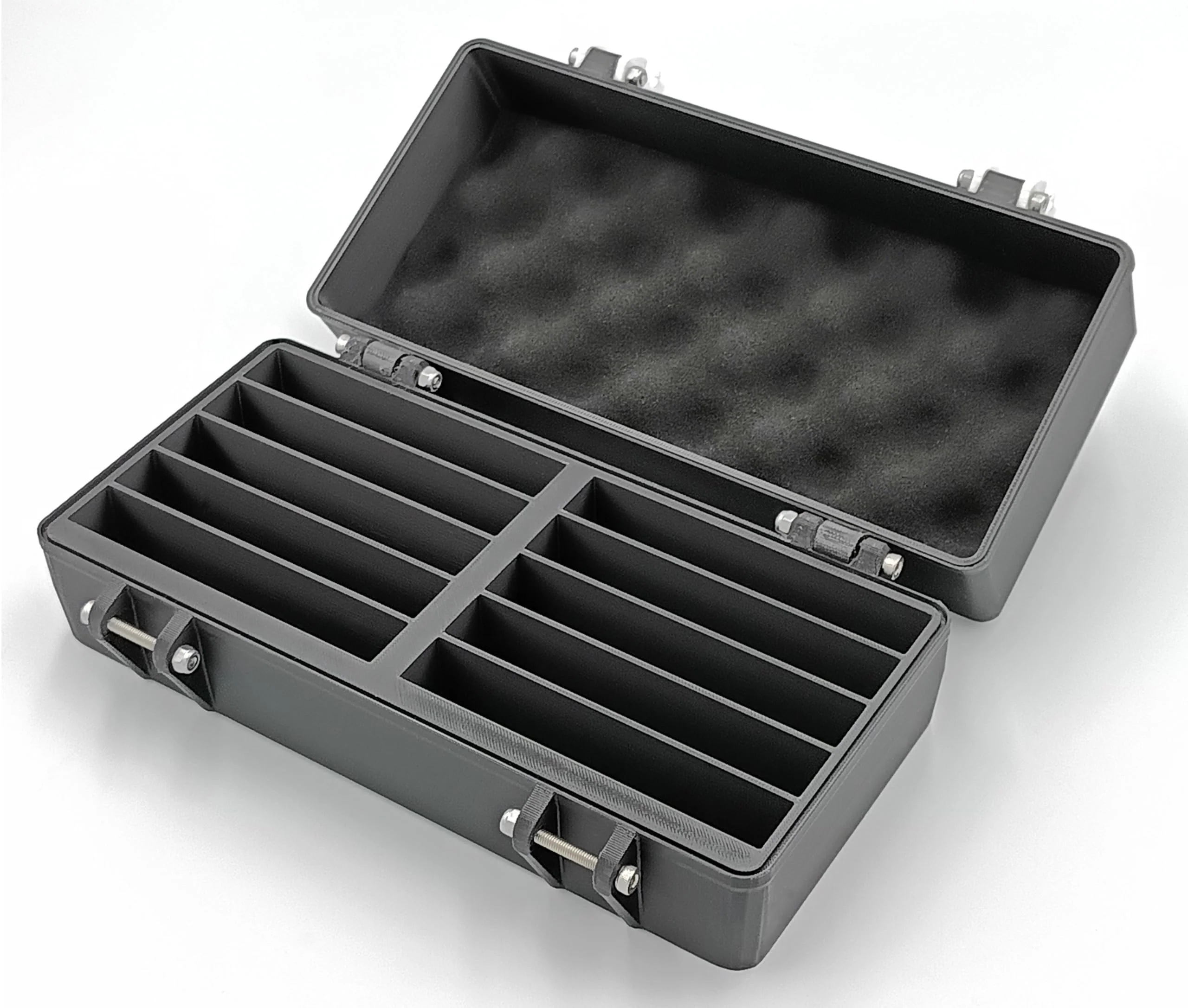 Rugged Protective Carrying Case for Cassettes - Holds 10 Tapes - Image 3