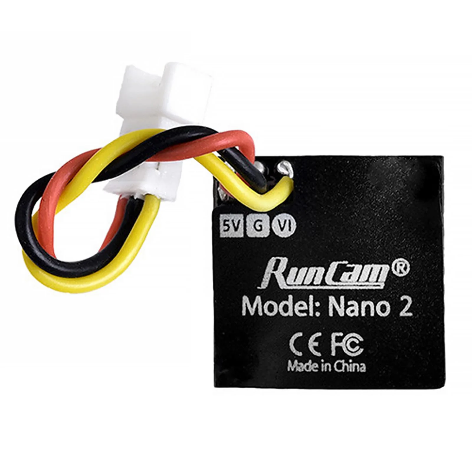 RunCam FPV Camera Nano 2, 700TVL 1/3” CMOS Wide Angle NTSC Compact Mini Micro Analog FPV Camera Module, for RC FPV Drone Toothpick Style Quadcopter Helicopters RC Racing Car 2.1mm FOV 155° - Image 3