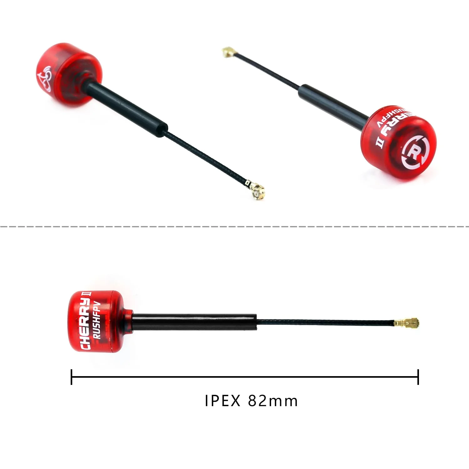 Rush Cherry2 FPV 5.8G Antenna IPEX UFL RHCP LDS FPV Racing Antenna 82CM for FPV Quadcopter Racing Drone - Image 5