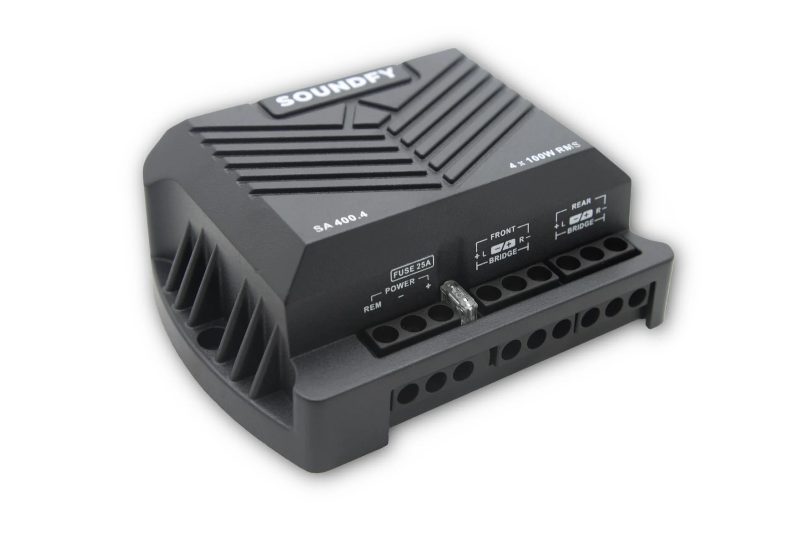 SA 400.4 2 Ohms Compact Digital 4 Channels Amplifier, 400 Watts RMS 400x4, 2Ω Stable, Multichannel Digital Car Audio Amp TS, Full-Range Sound Quality, Crossover - Image 4
