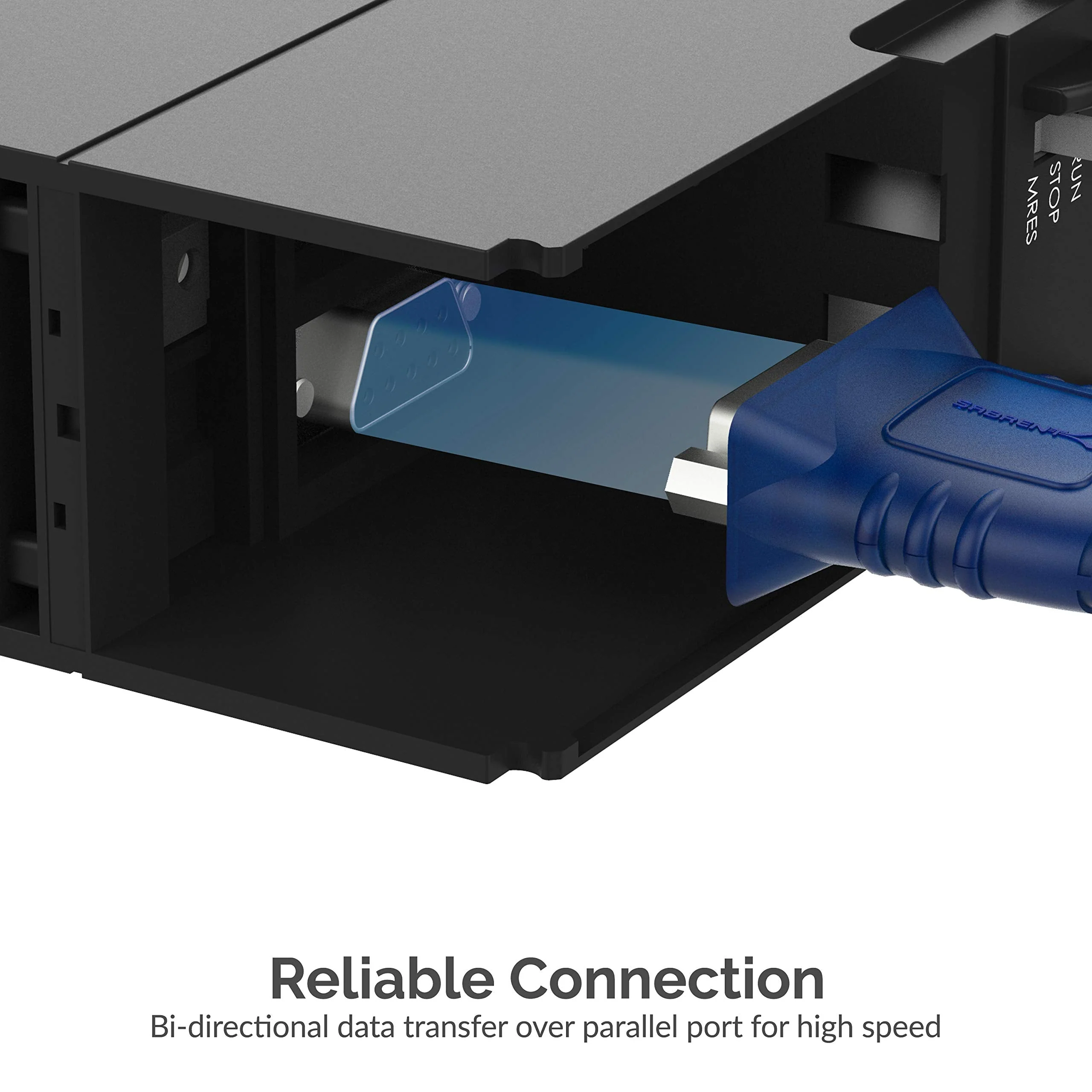 SABRENT USB 2.0 to Serial (9-Pin) DB-9 RS-232 Converter Cable, Prolific Chipset, HEXNUTS -, [Windows 10/8.1/8/7/VISTA/XP, Mac OS X 10.6 and Above] 2.5 Feet (CB-DB9P) 2.5 FT - Image 8