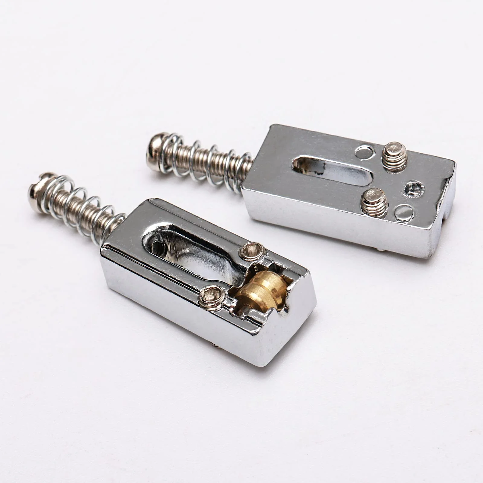 Saddle for Electric Guitar, 6 Roller Ball Bridge Saddles for Fender Strat Tele Electric Guitar (6 Pack, Silver) - Image 6