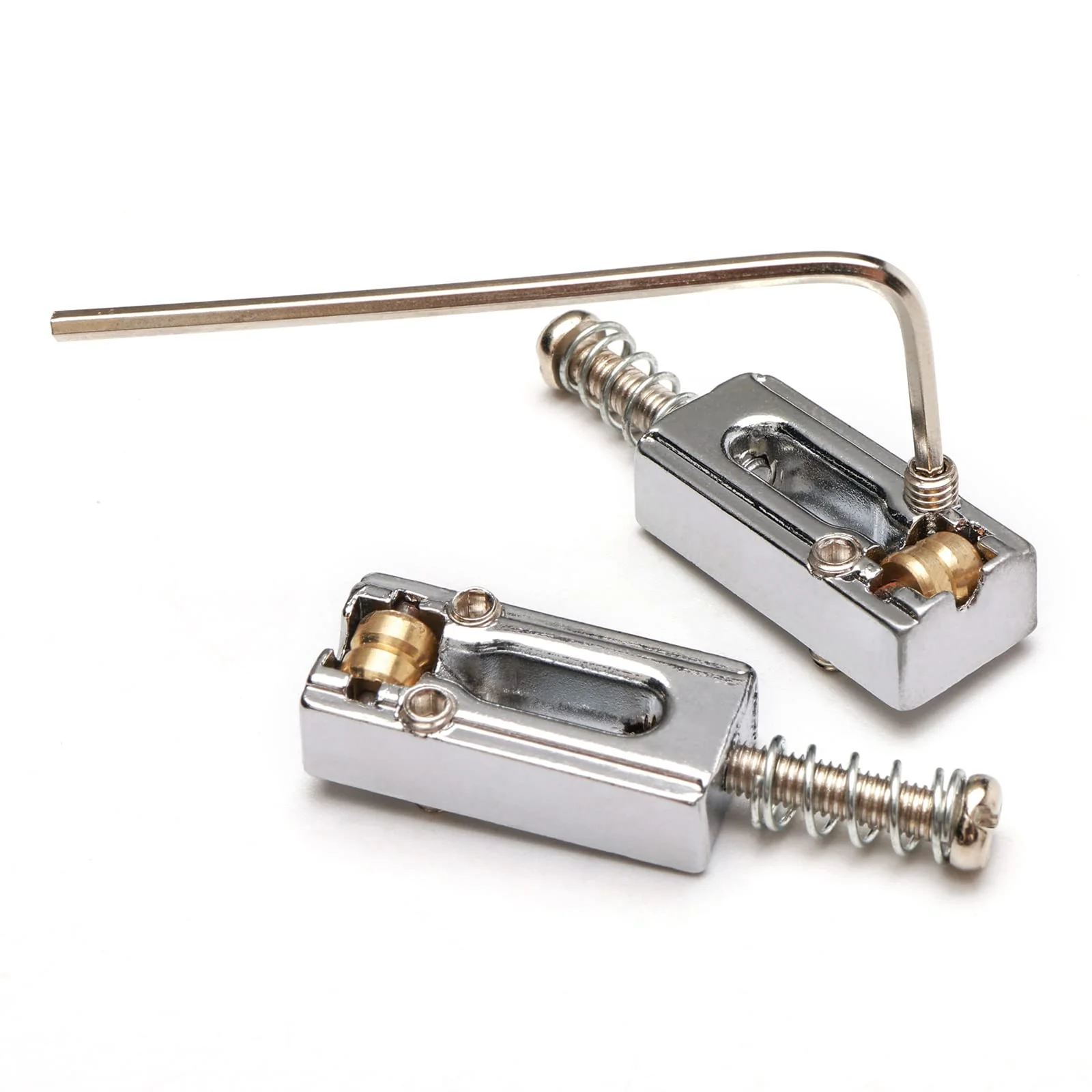 Saddle for Electric Guitar, 6 Roller Ball Bridge Saddles for Fender Strat Tele Electric Guitar (6 Pack, Silver) - Image 7