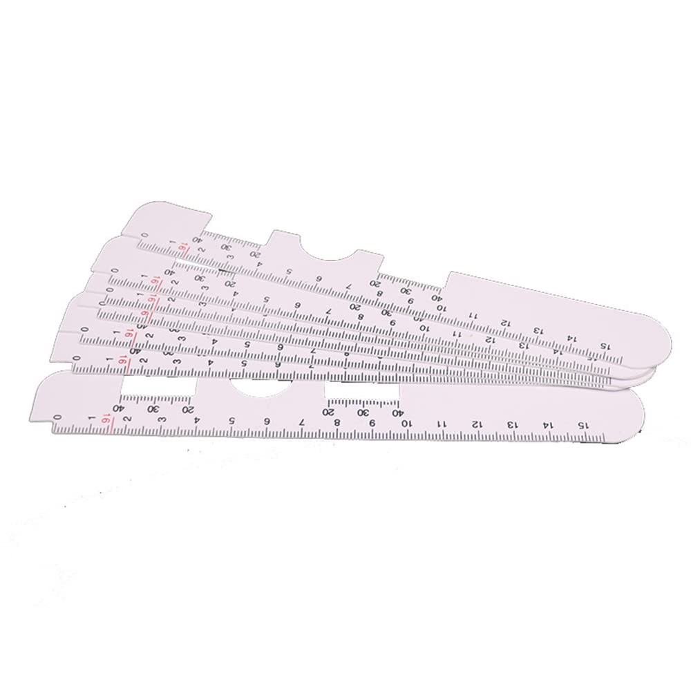 SagaSave 10pcs Optical PD Ruler Plastic Pupil Distance Meter Eye Eye Test Tool - Image 7