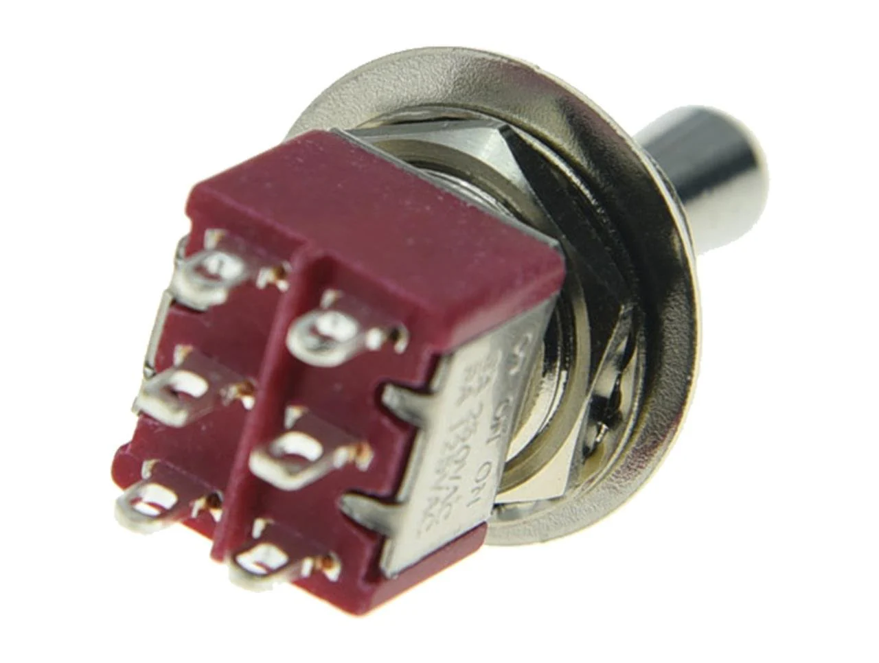 SALECOM Guitar/AMP Fat Bat Toggle Switch DPDT 6 Pin 3 Way ON ON ON Sealed Guitar Switch 1x Fat Bat Toggle Switch - Image 4