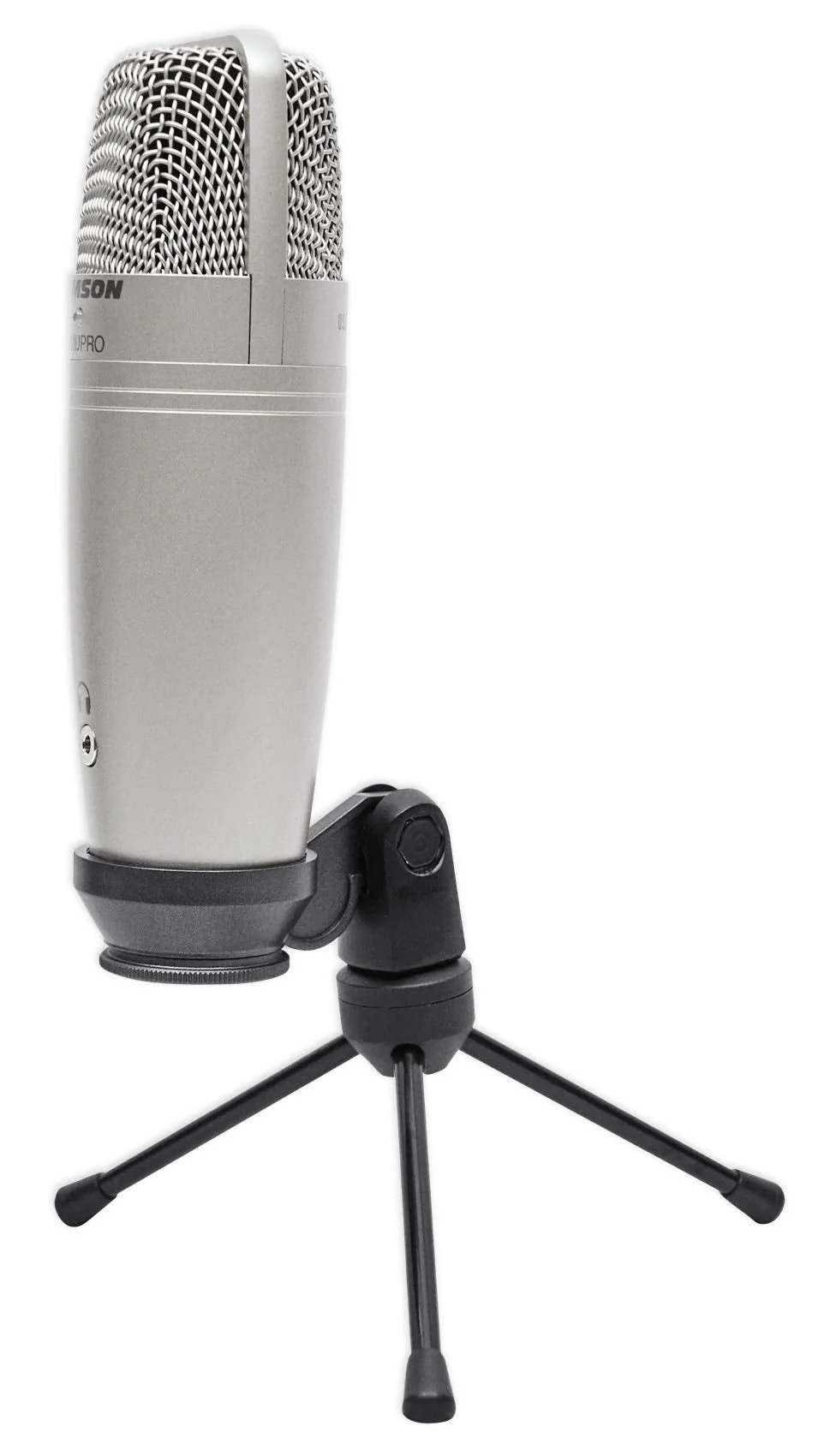 SAMSON C01U Pro USB Large Diaphragm Studio Condenser Microphone Mic+Tripod Stand - Image 2