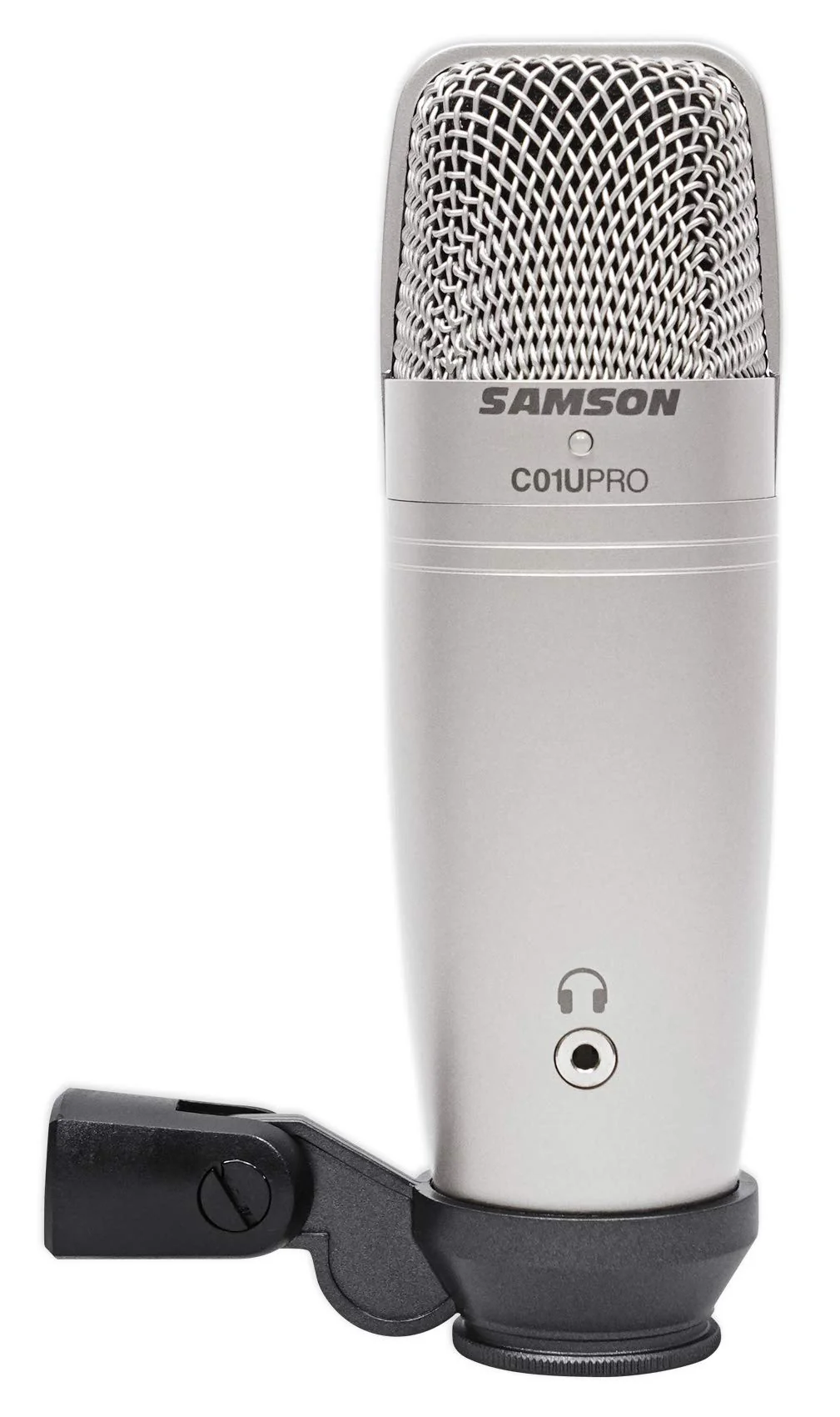 SAMSON C01U Pro USB Large Diaphragm Studio Condenser Microphone Mic+Tripod Stand - Image 3