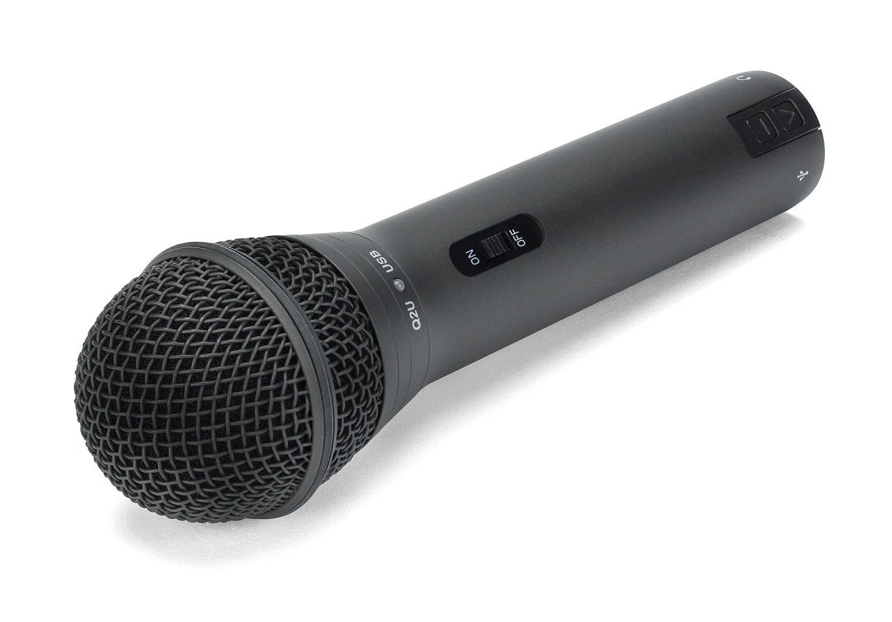 Samson Q2U USB/XLR Dynamic Microphone Recording and Podcasting Pack (Black) Grey - Image 9