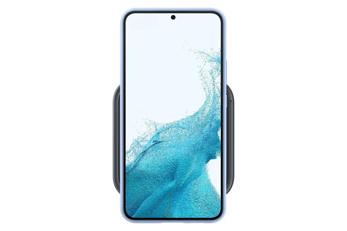 Samsung 15W Wireless Charger Single, Cordless Super Fast Charging Pad for Galaxy Phones and Devices, Compact Design, LED Indicator, USB C Cable Included, 2022, US Version, Grey Single Pad - Image 7