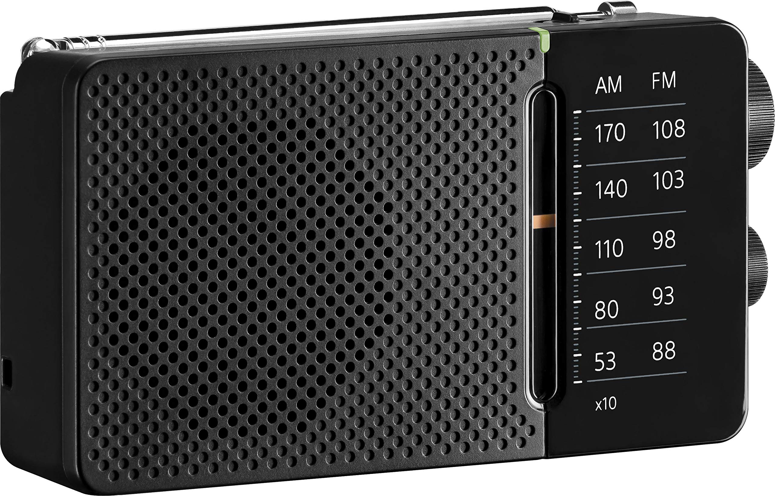 SANGEAN SR-36 AM/FM Pocket Radio (Black) - Image 8