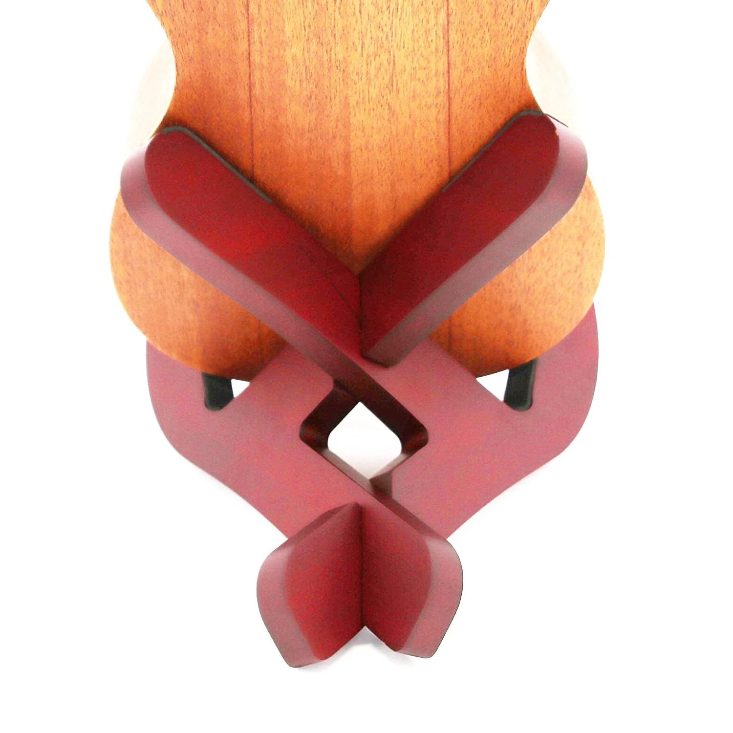 Sapele Wood Guitar Stand, Wood Musical Instrument Stand for Acoustic, Classic, Electric, Bass Guitar - Image 7