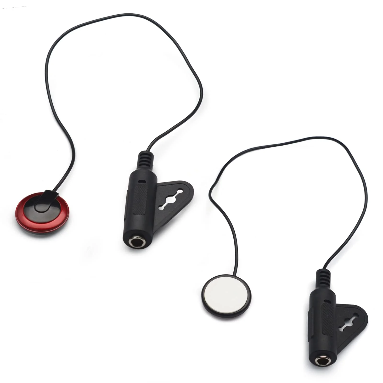 SAPHUE 2Pcs Contact Microphone Piezo Pickup for guitar Mandolin Ukulele Violin Banjo - Image 6