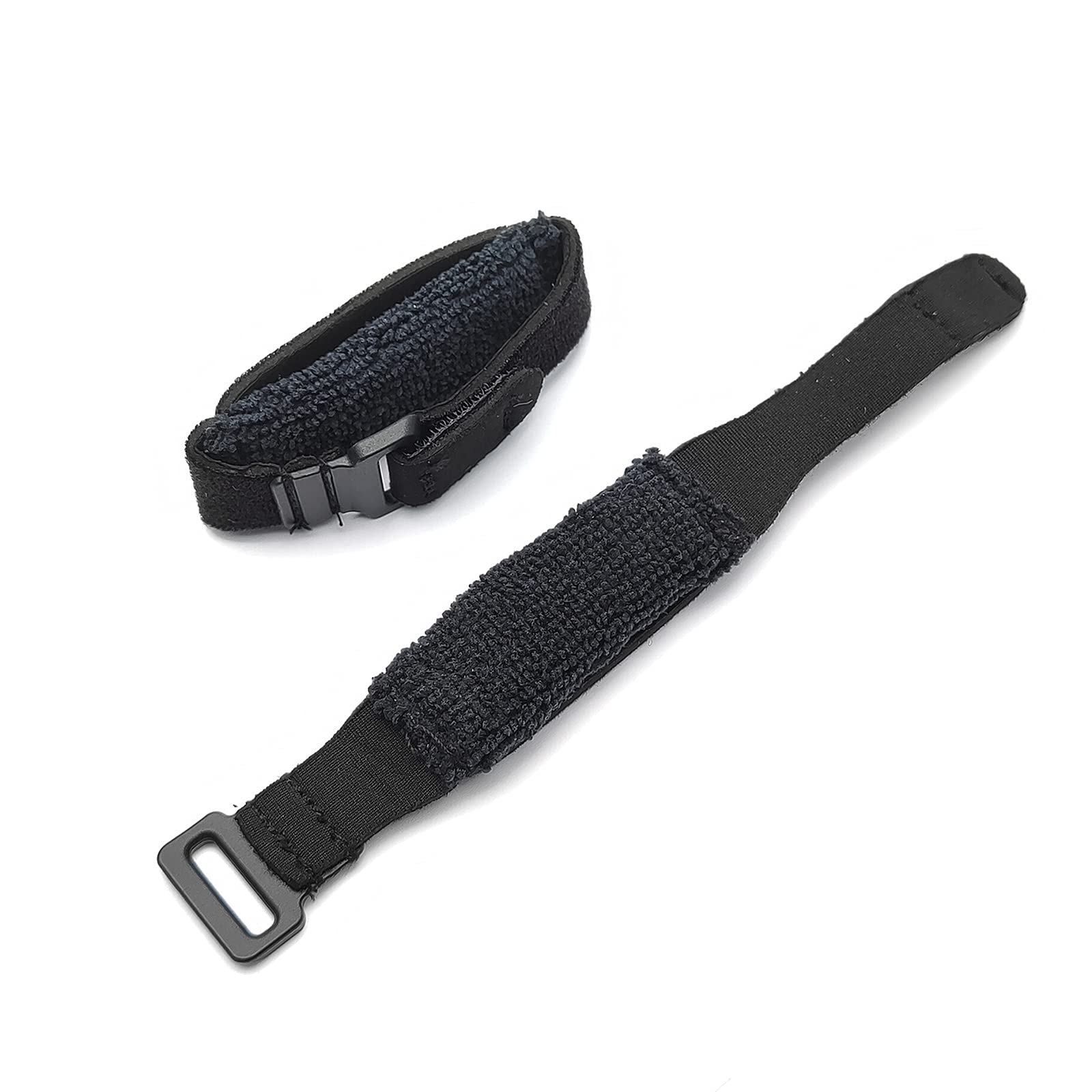 SAPHUE 2PCS Guitar String Mute Damper,Guitar String Cover Tape, Adjustable Bass Mute, Fingerboard Mute Tape, Musical Instrument Accessories（Black） black - Image 2
