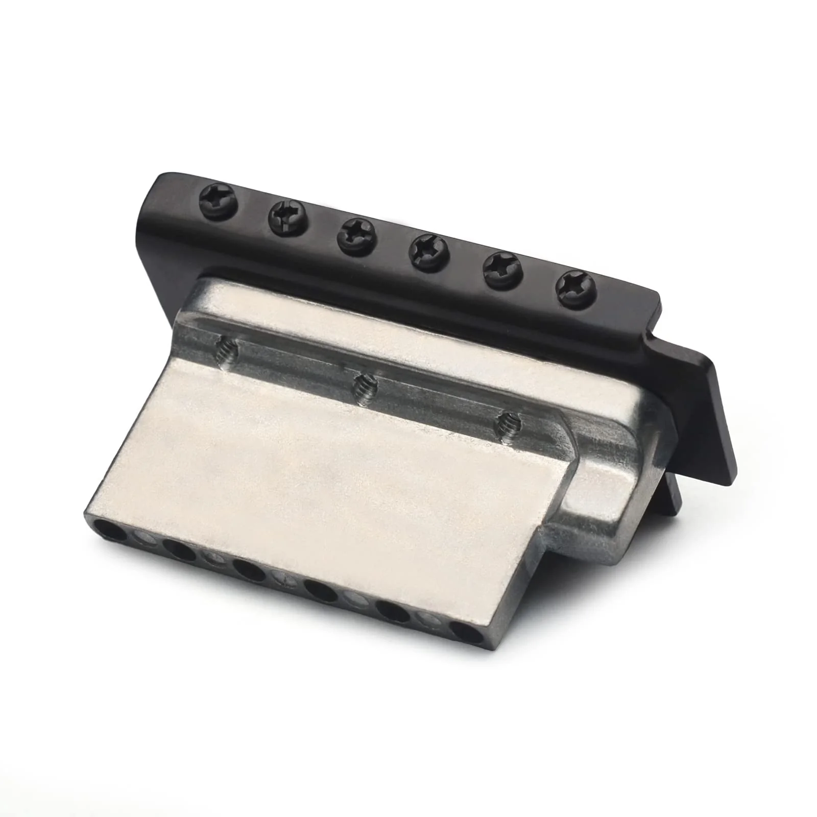 SAPHUE 52.5mm Guitar Stratocaster Tremolo Bridge Set for Fender Strat Squier Electric Guitar Replacement Black - Image 5