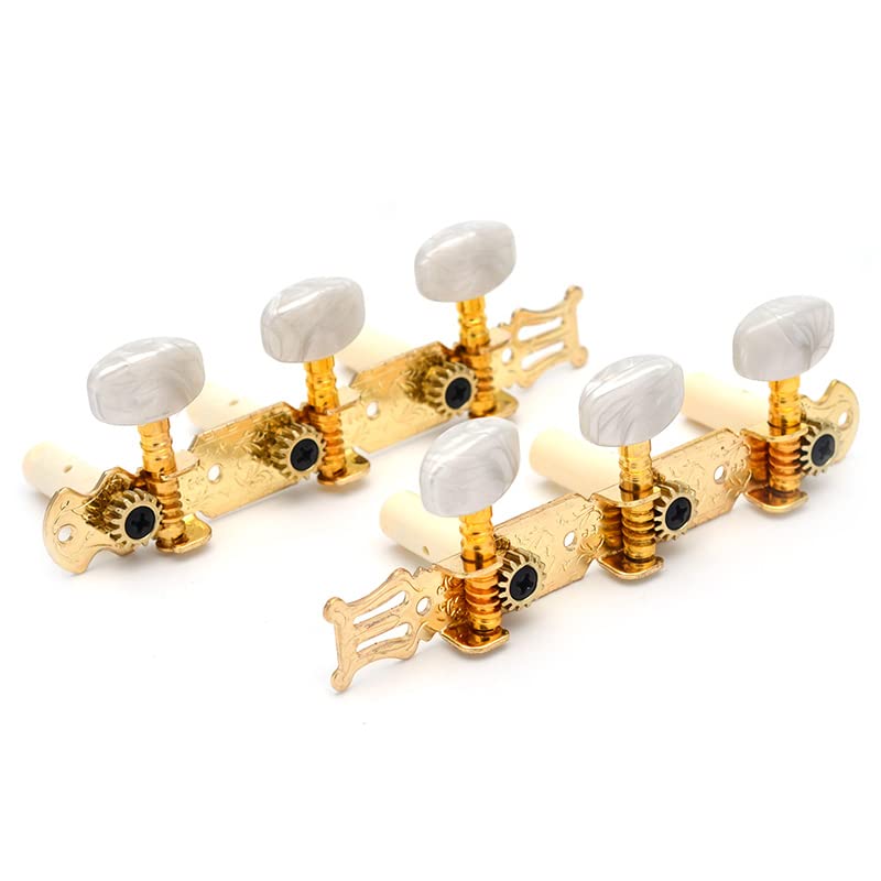 SAPHUE A set of 1R1L Gold Classical Guitar Tuning Pegs Keys Tuners Machine Heads - Image 7