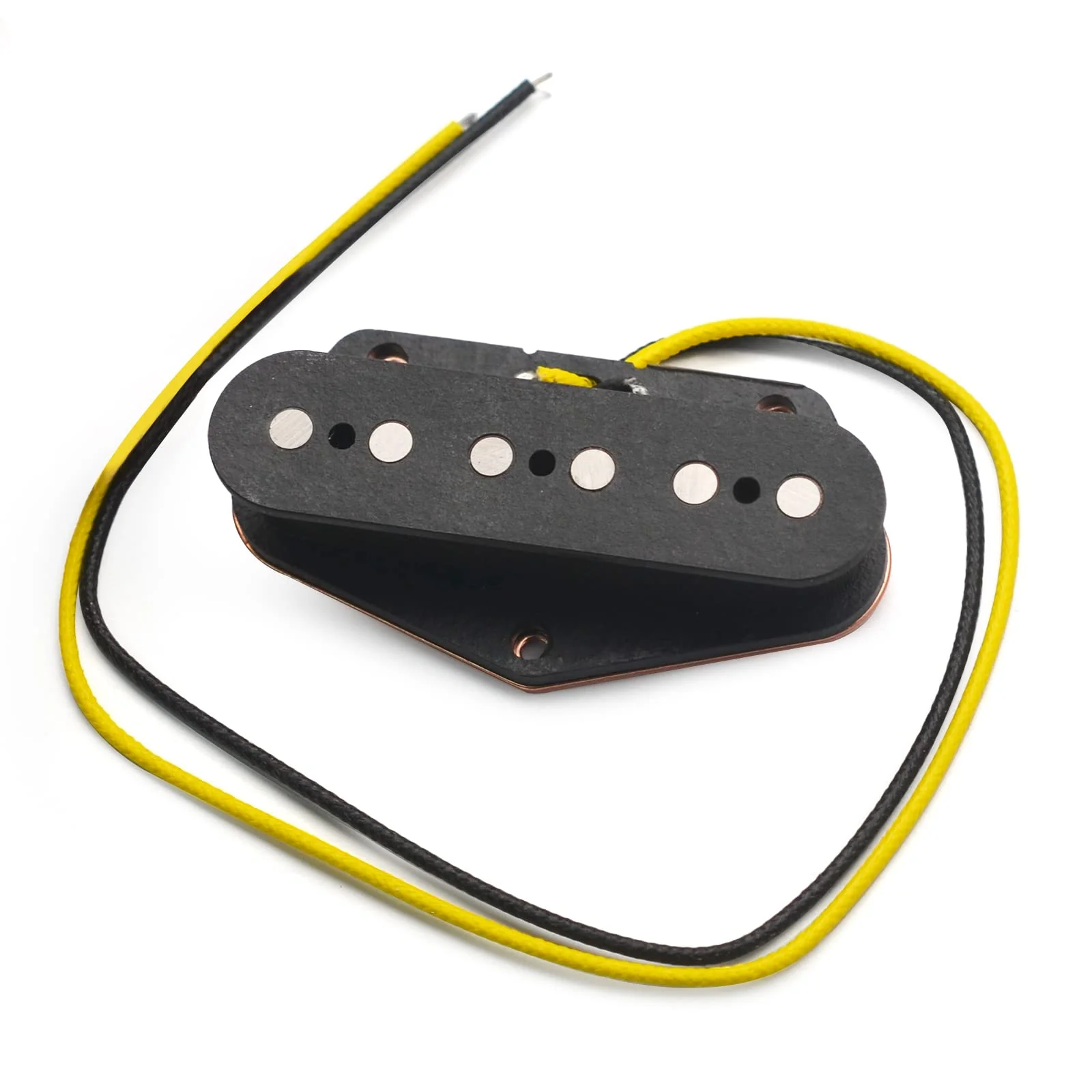 SAPHUE Alnico 5 TL Bridge Pickup Fiber Bobbin TL Bridge Pickup Black Guitar Parts - Image 6