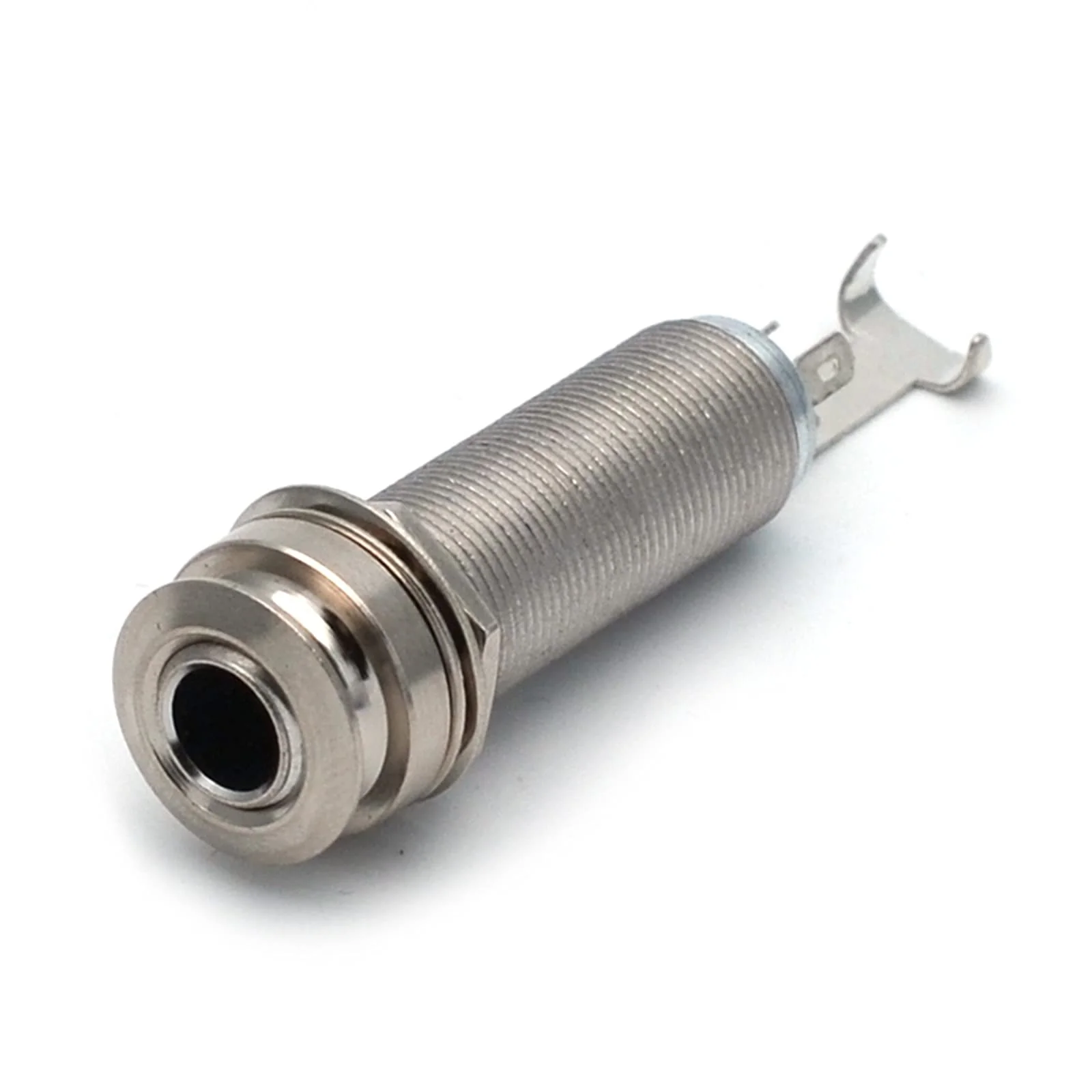 SAPHUE Brass Electric Guitar Bass 1/4Inch Barrel Jack 44.5x16cm Cylinder Input/Output Mono Active Long Threaded Jack Socket Guitar Parts & Accessories - Image 2